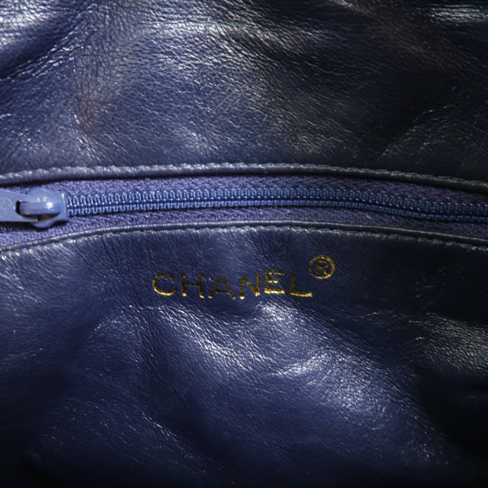 CHANEL 牛皮皮革Vintage Camera Bag鏈帶肩背袋