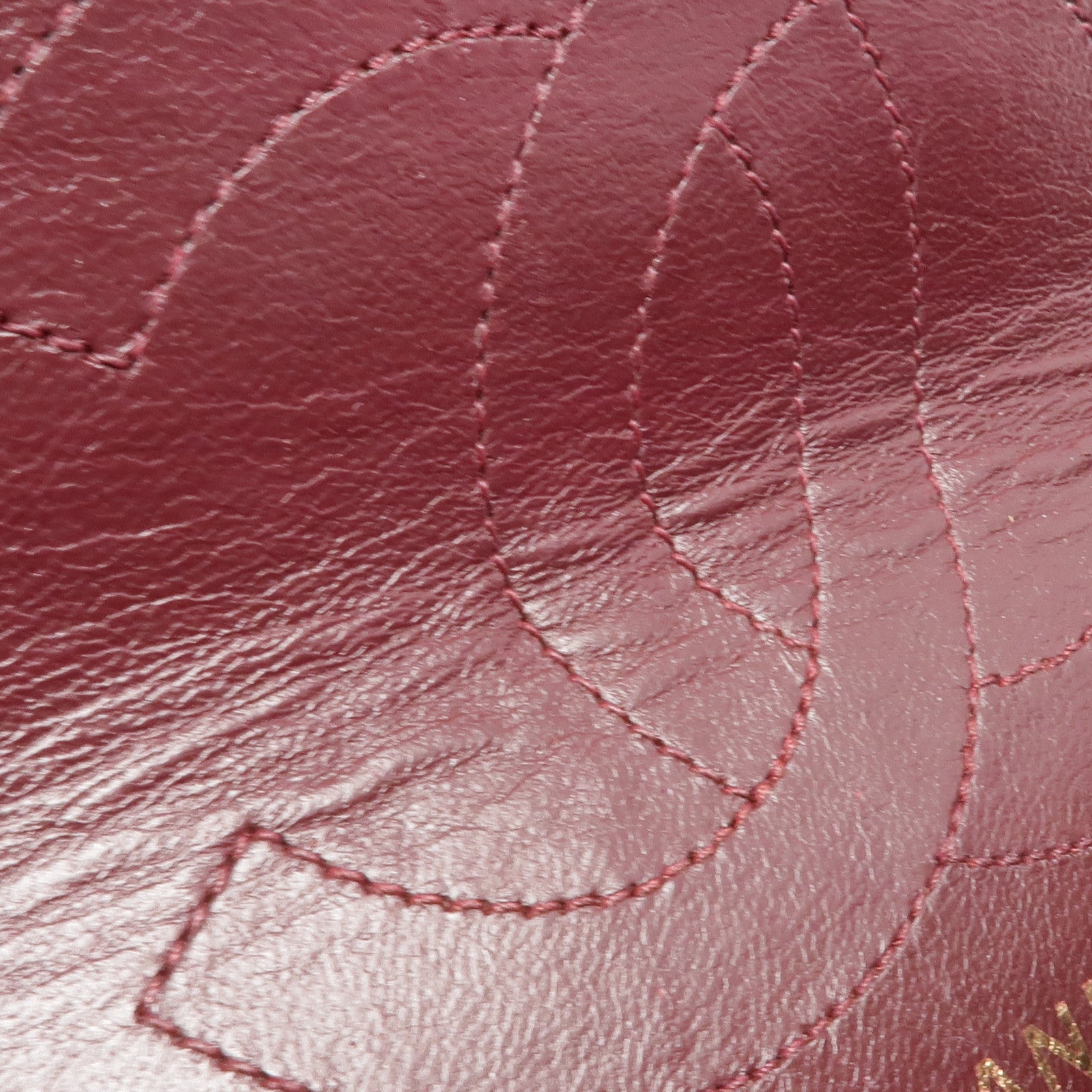 CHANEL 牛皮皮革2.55 Medium金扣鏈帶肩背袋