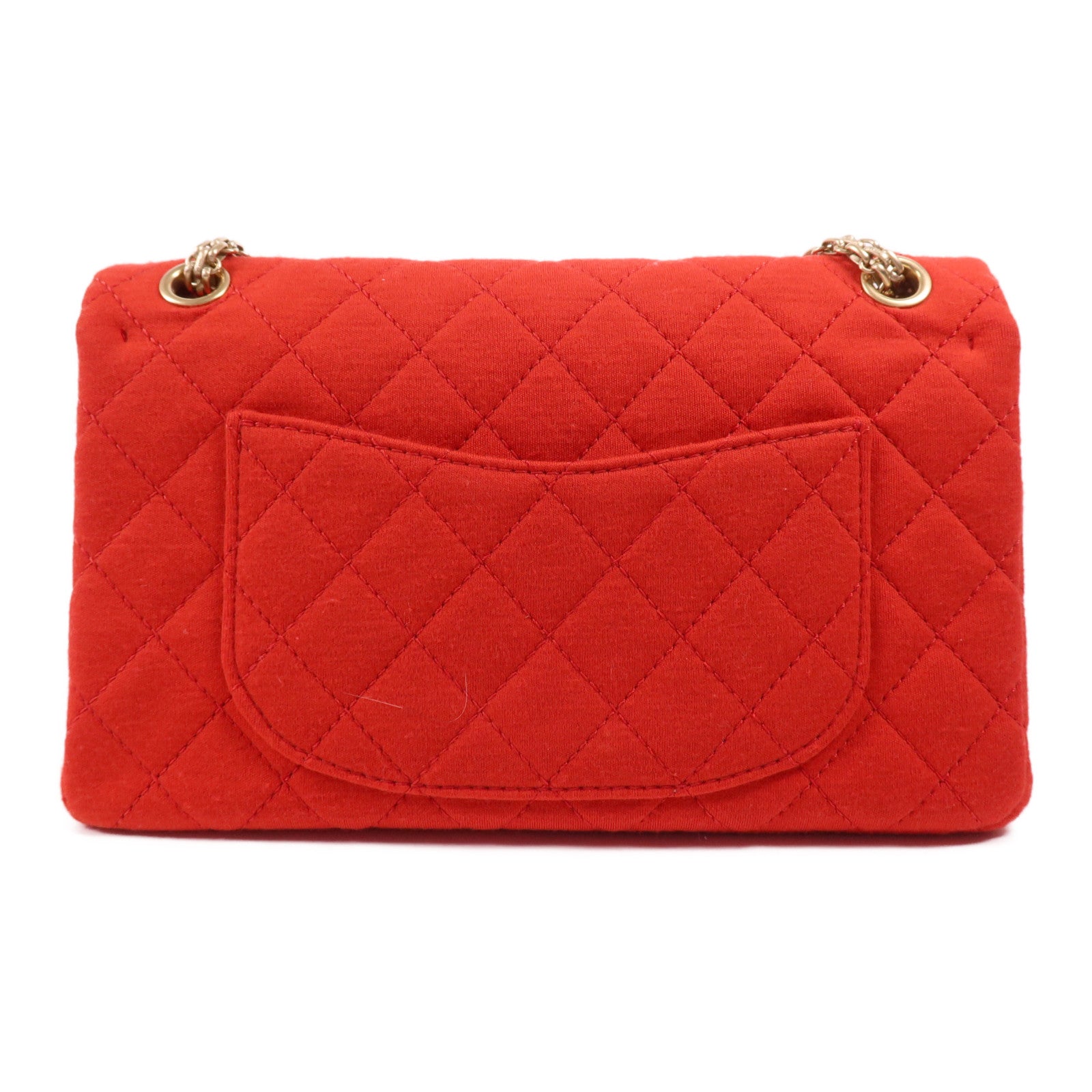 CHANEL 布料Chanel 2.55金扣鏈帶肩背袋