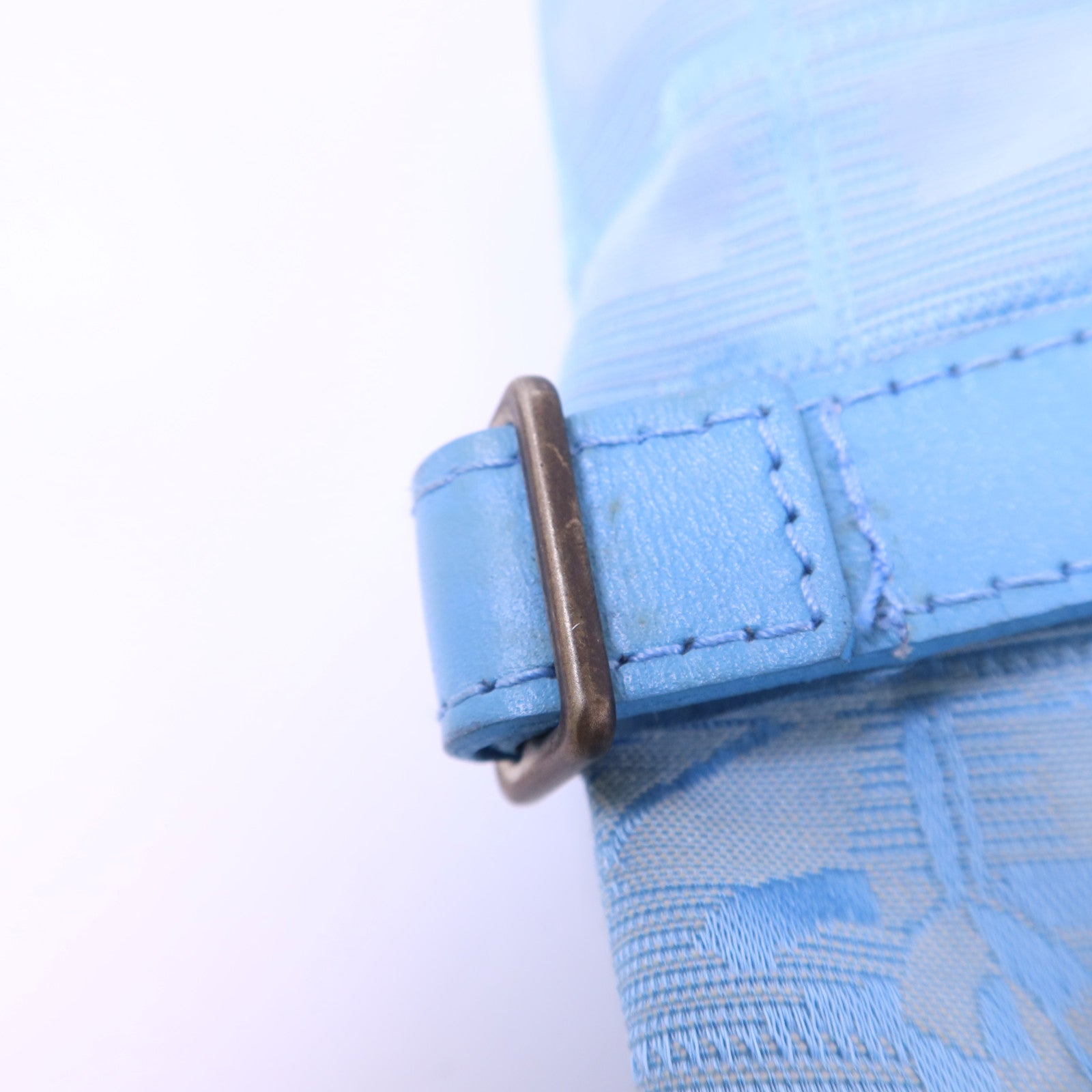 CHANEL 尼龍Travel Line Tote Bag銀扣手挽袋