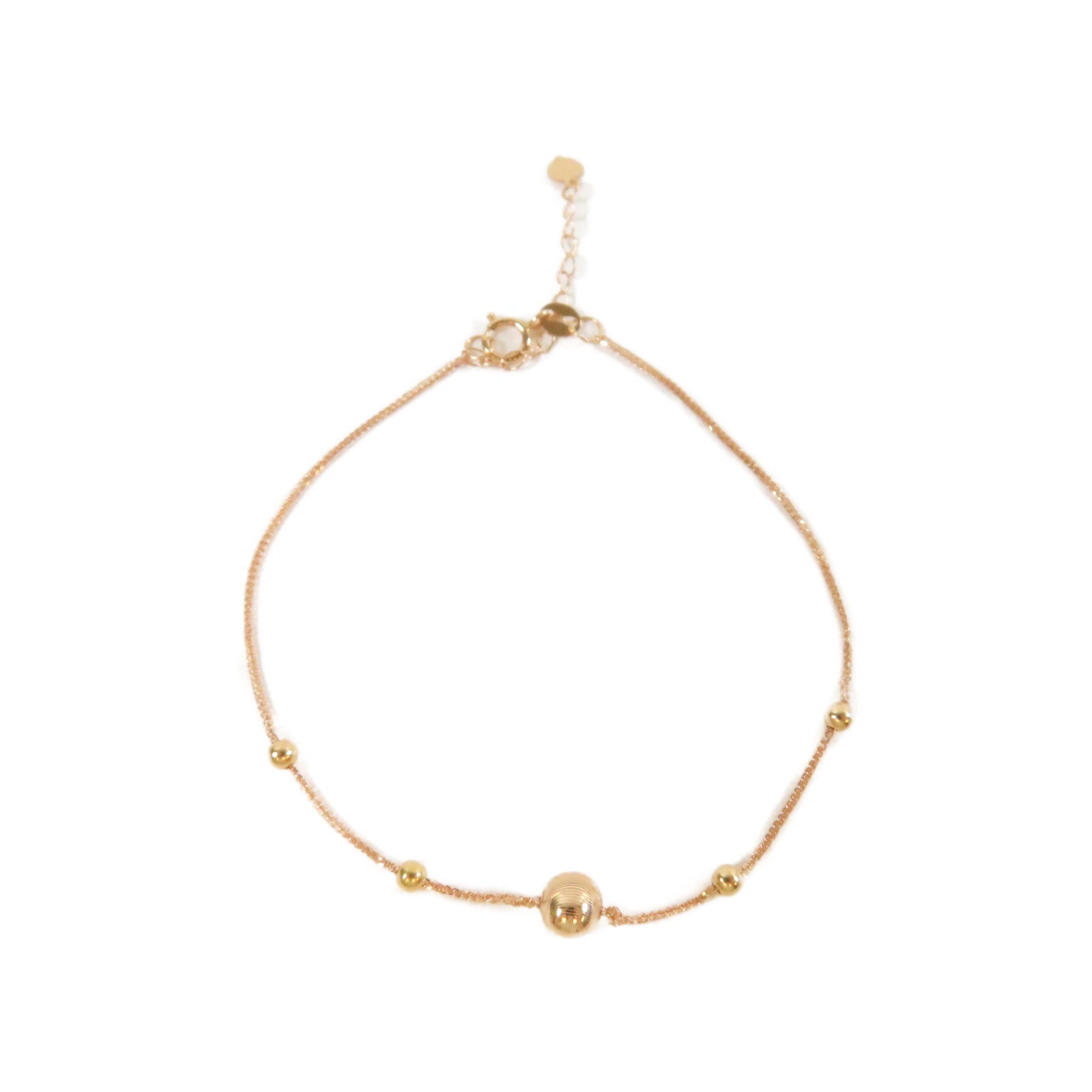JEWELRY 18K黃金Bracelet手鏈#15.75cm
