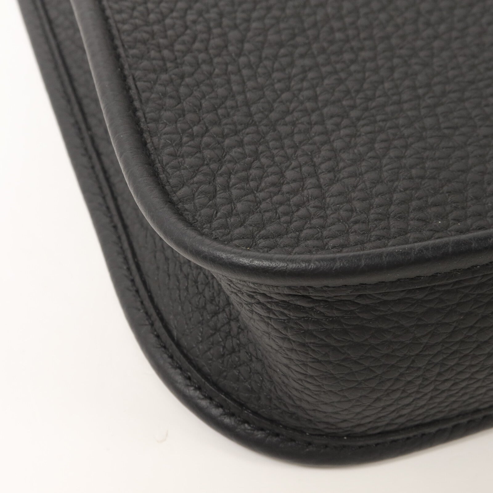 HERMES Clemence皮革Evelyne TPM肩背袋Noir