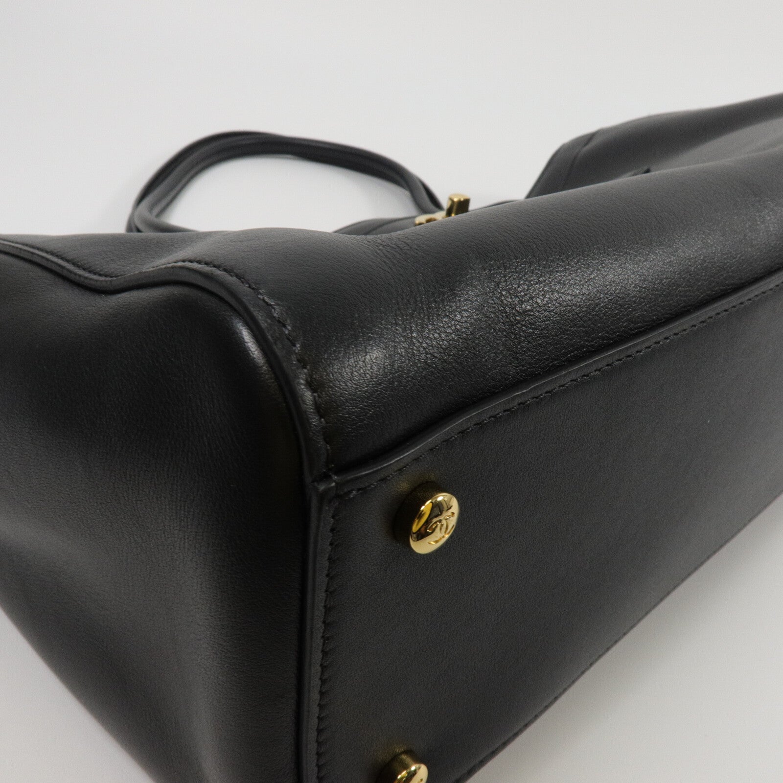CHANEL 牛皮皮革Small Shopping Bag肩背袋