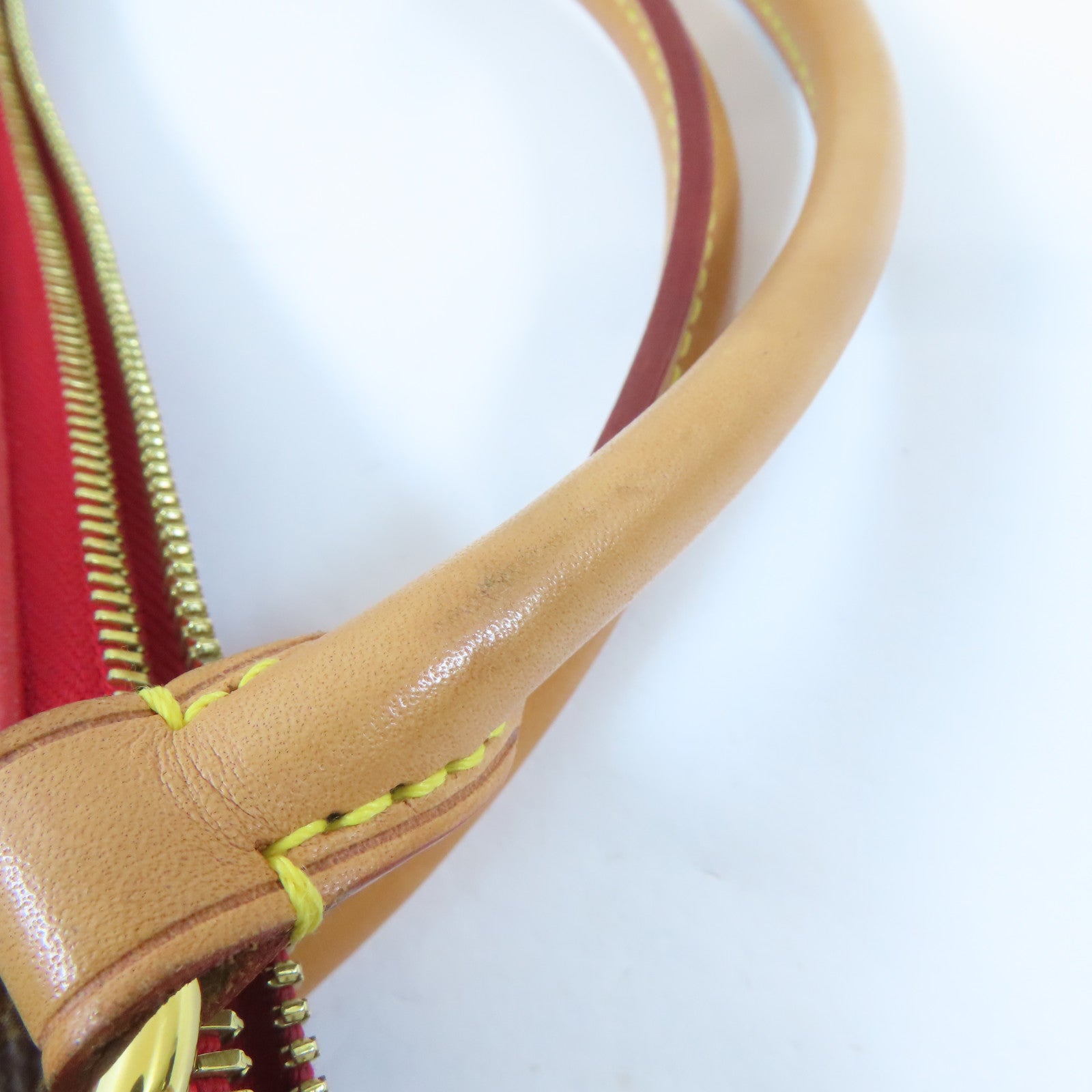 LOUIS VUITTON Monogram V Tote MM金扣手挽肩背兩用袋啡色