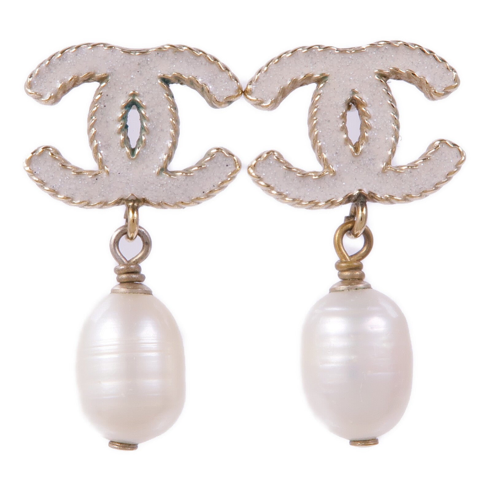 CHANEL PVC/金屬Earrings耳環