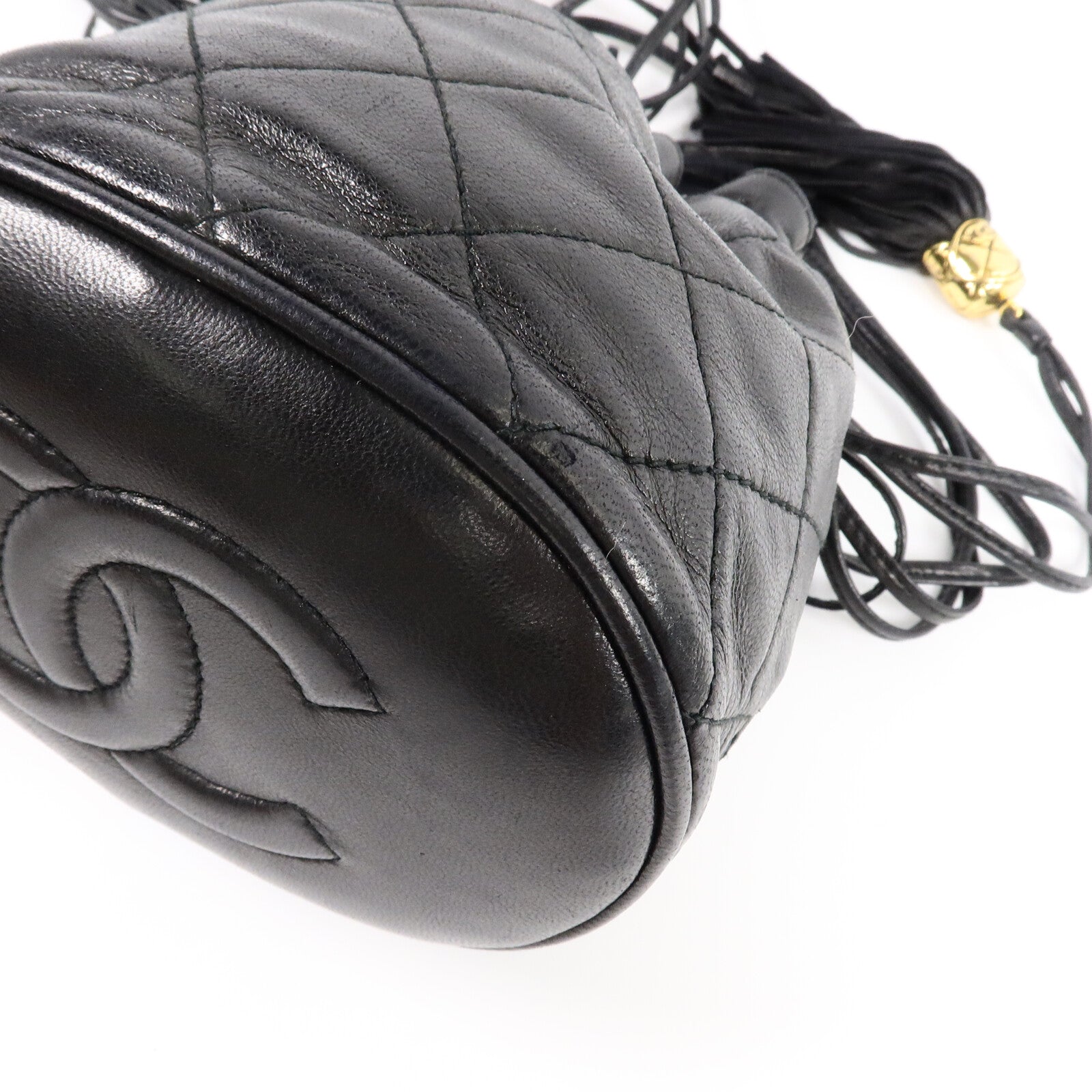 CHANEL 羊皮皮革Vintage Bucket肩背袋
