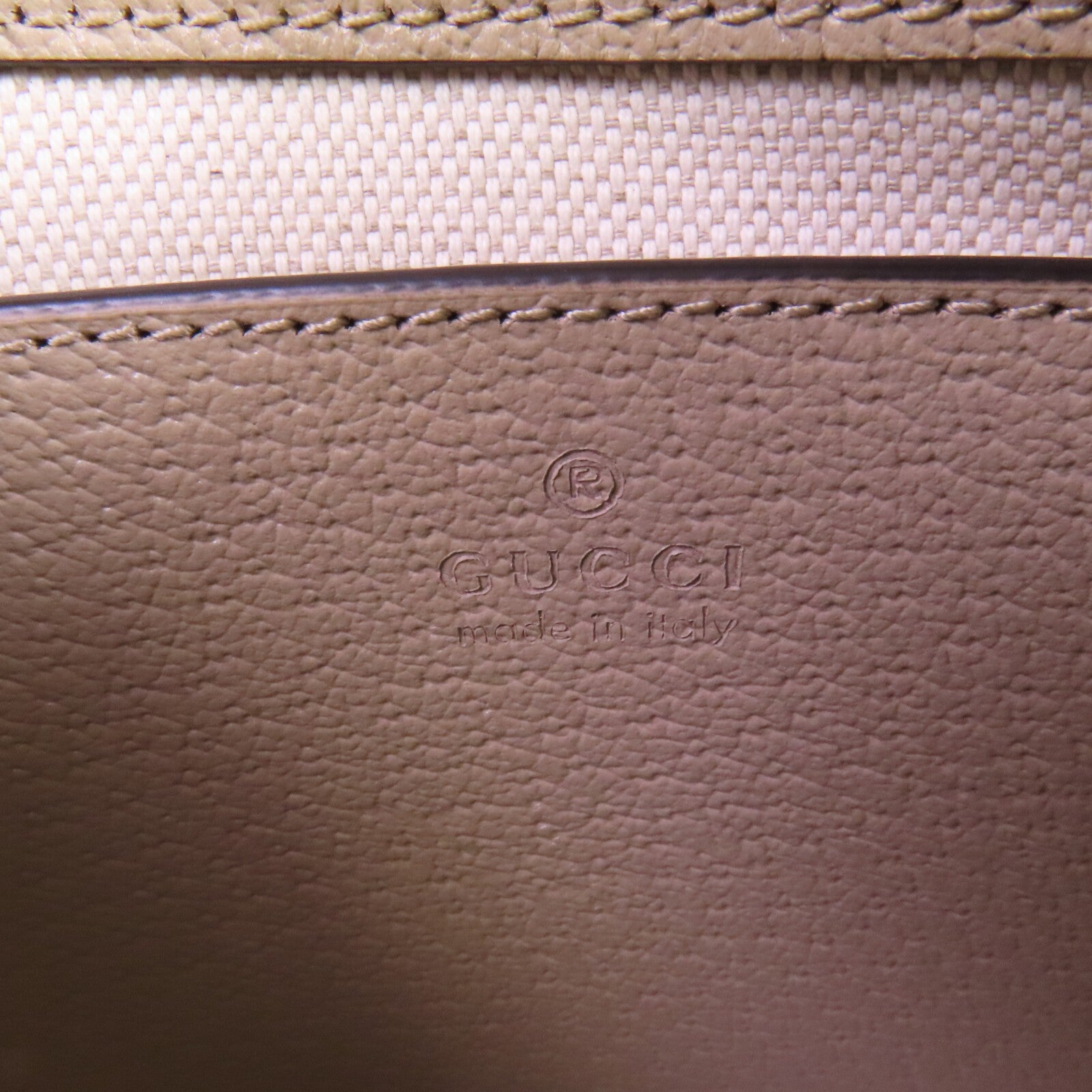 GUCCI 塗層帆布Ophidia Small金扣手挽肩背兩用袋