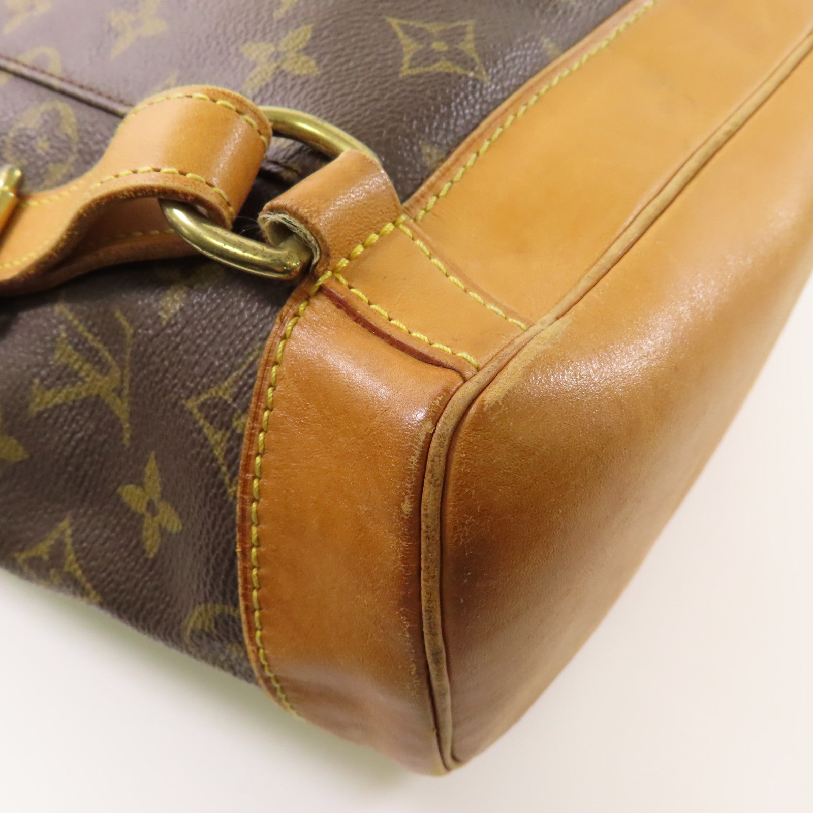 LOUIS VUITTON LV GHW Montsouris GM Backpack Rucksack M51135 Monogram Brown