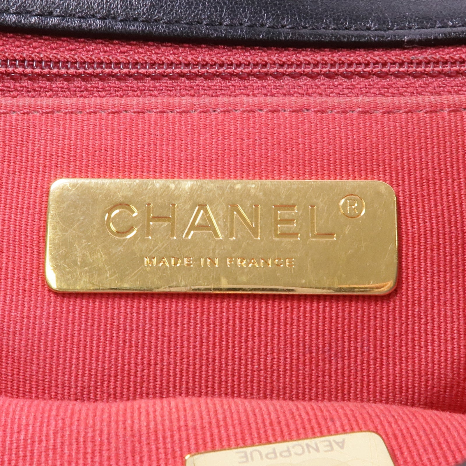 CHANEL 羊皮皮革C19 Small手挽肩背兩用袋