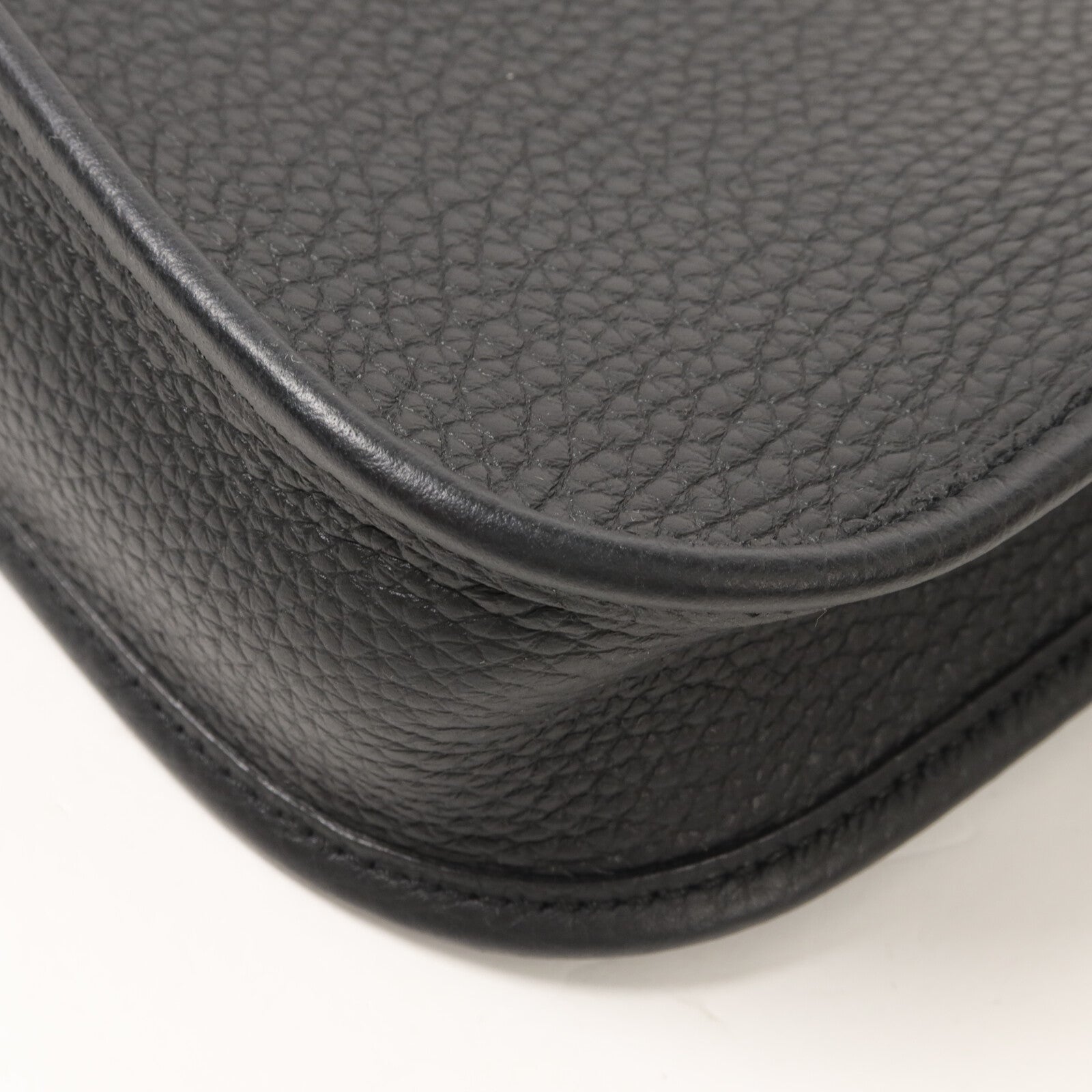 HERMES Clemence皮革Evelyne TPM肩背袋Noir