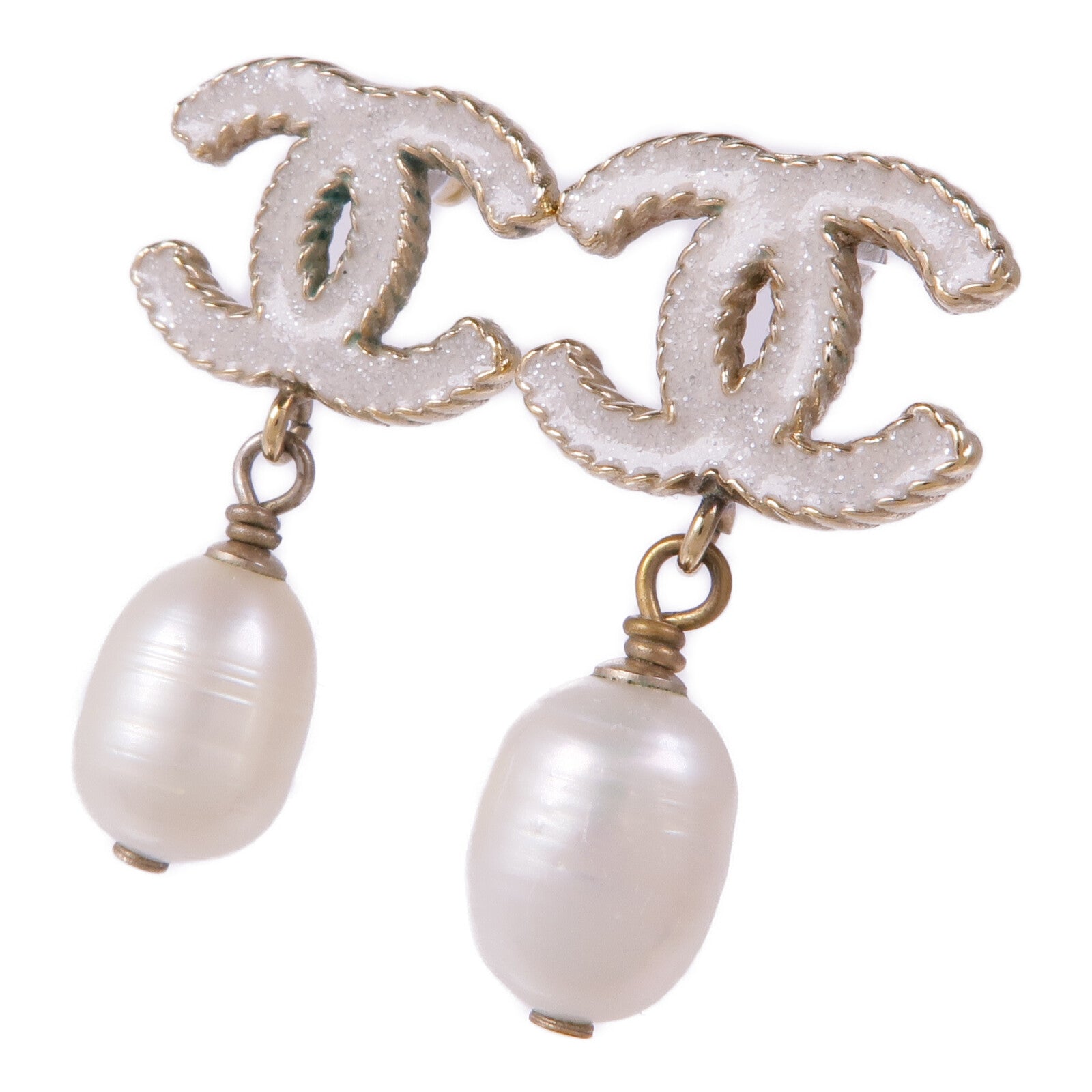 CHANEL PVC/金屬Earrings耳環