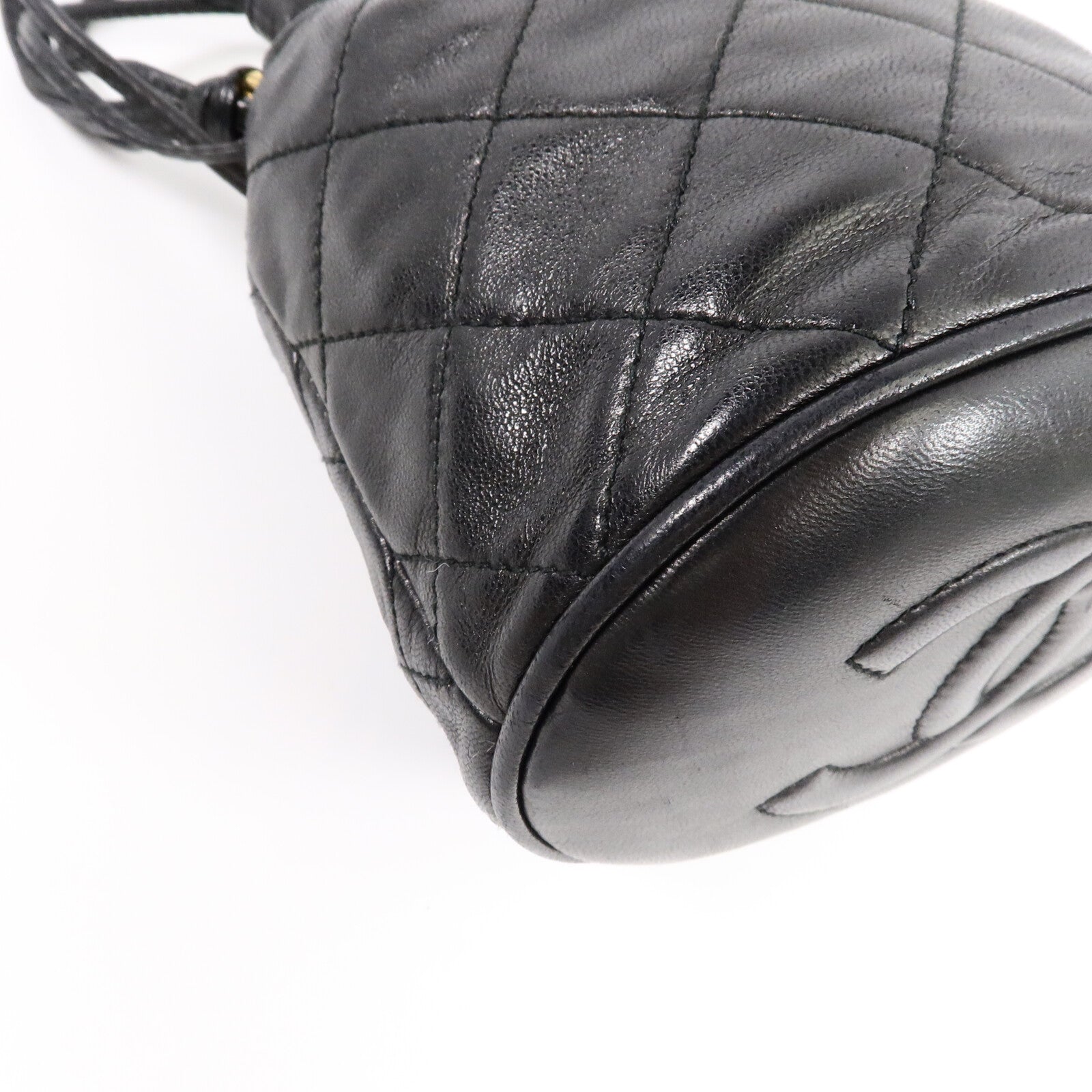 CHANEL 羊皮皮革Vintage Bucket肩背袋