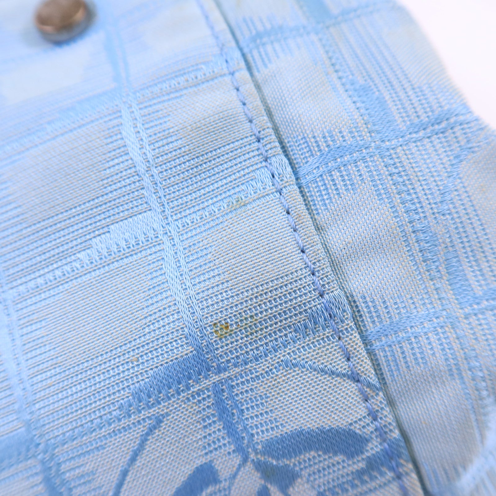 CHANEL 尼龍Travel Line Tote Bag銀扣手挽袋