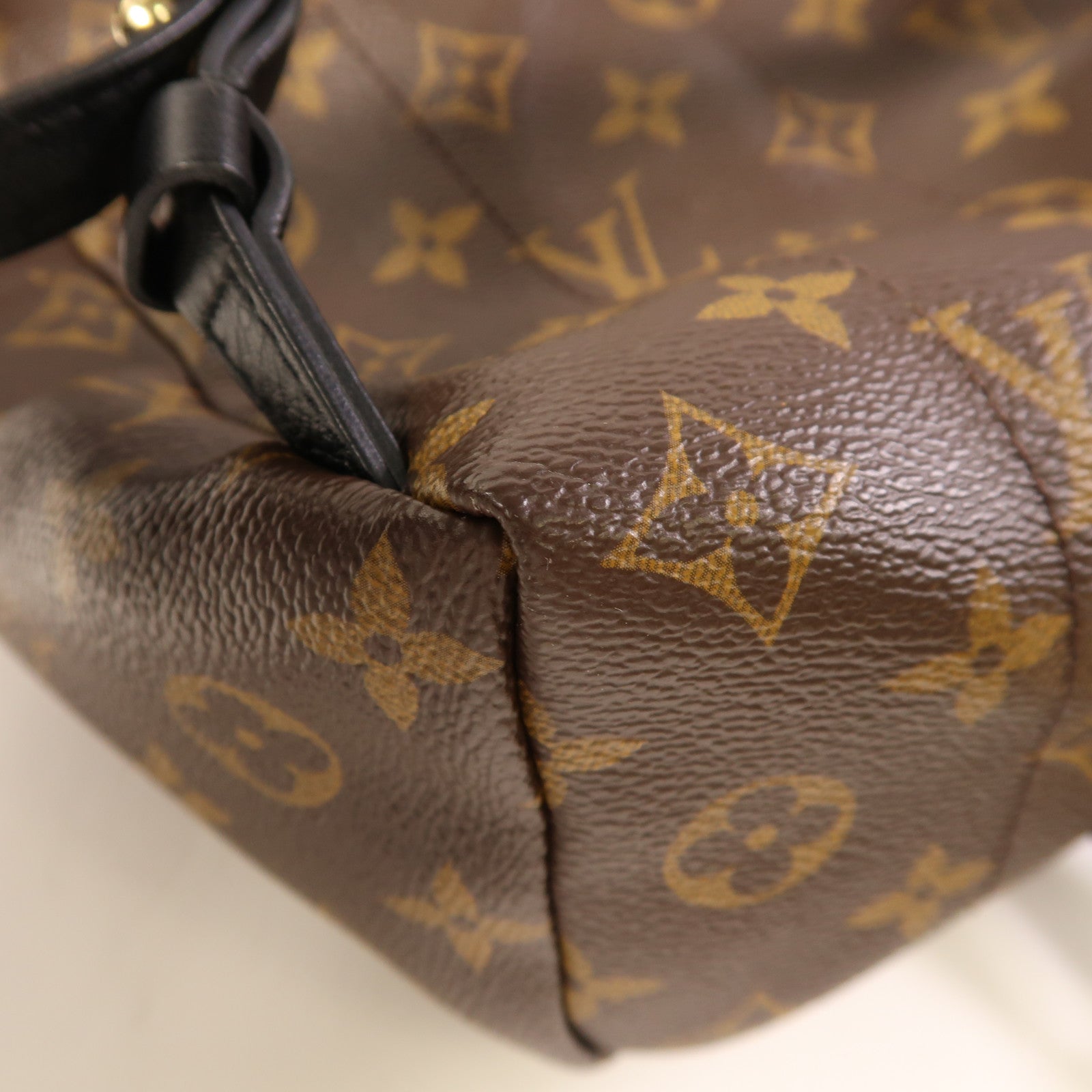 LOUIS VUITTON LV GHW Palm Spring Backpack M44874 Monogram Brown