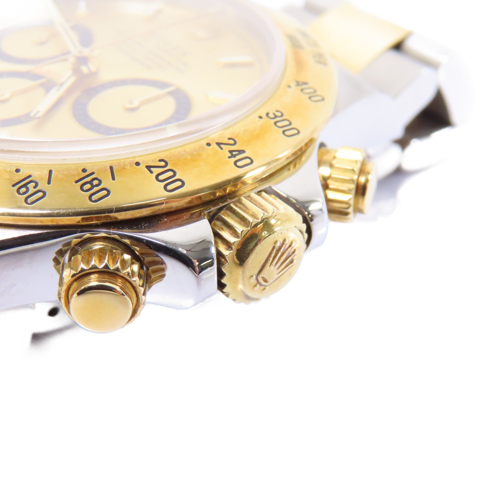 ROLEX Daytona 18K黃金手錶自動機芯金色