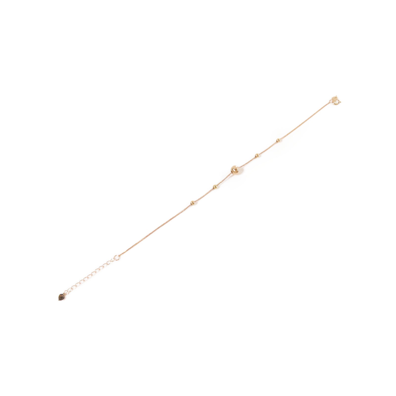 JEWELRY 18K黃金Bracelet手鏈#15.75cm