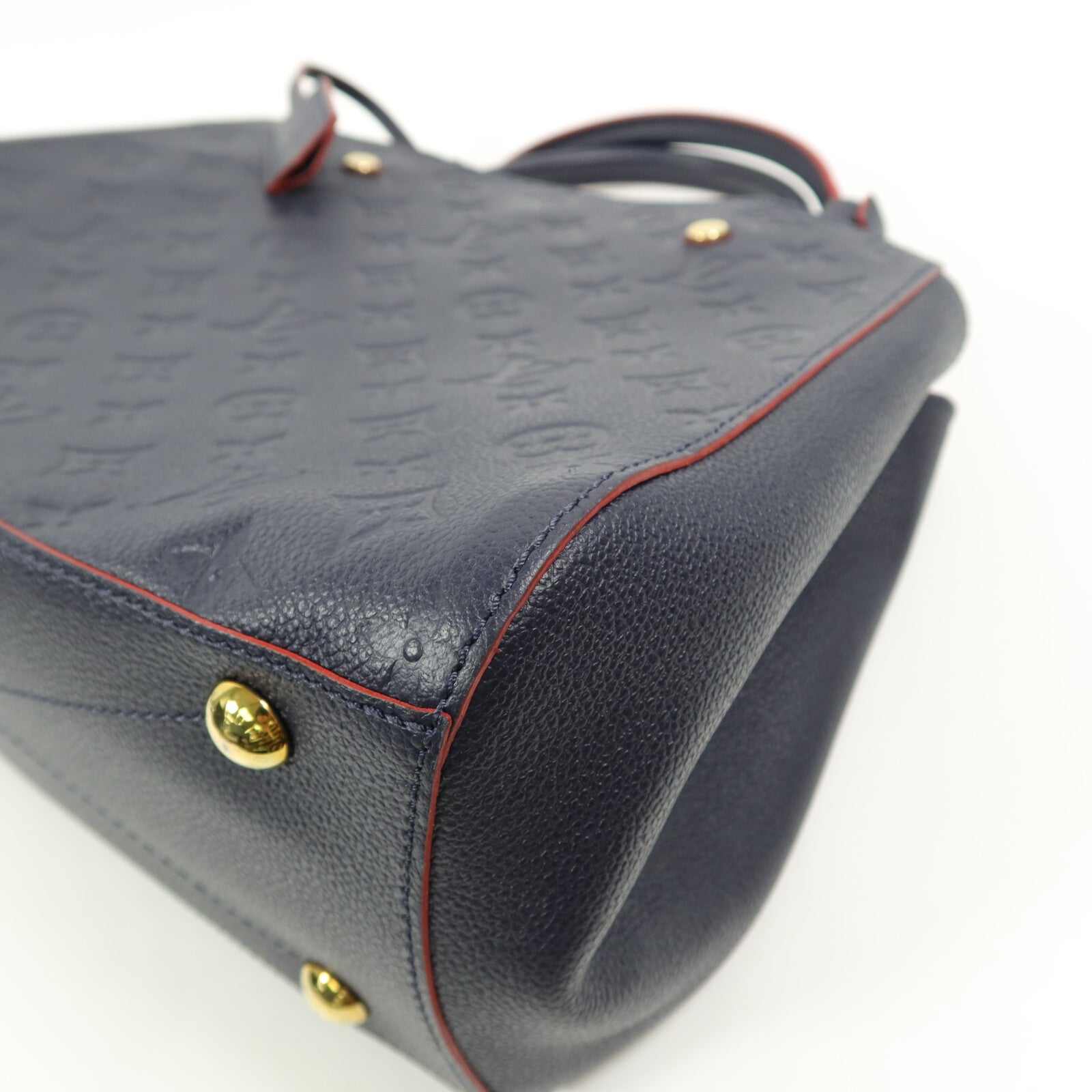 LOUIS VUITTON Monogram Empreinte Montaigne MM手挽肩背兩用袋