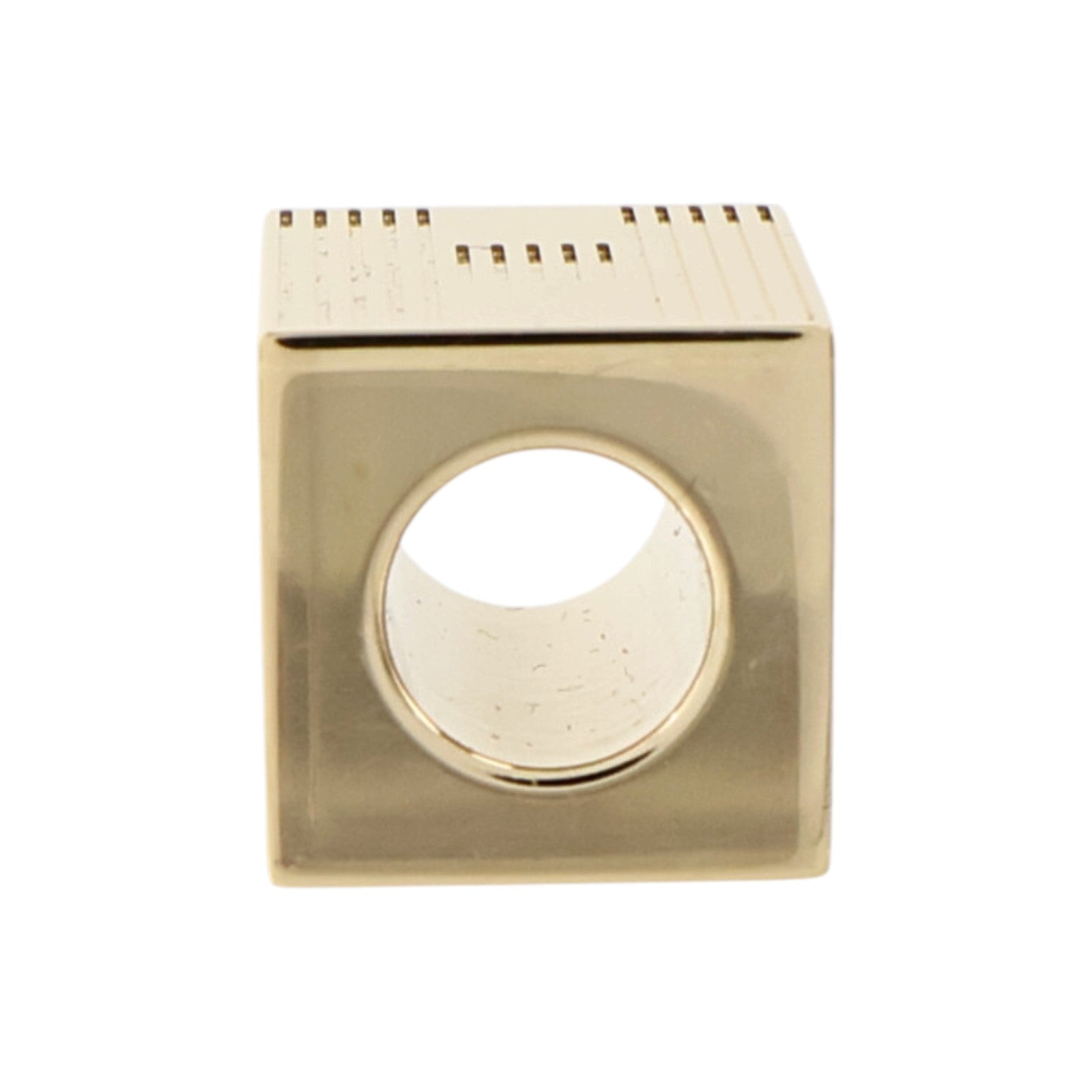 HERMES 金屬Cube Totem Twilly Ring絲巾扣