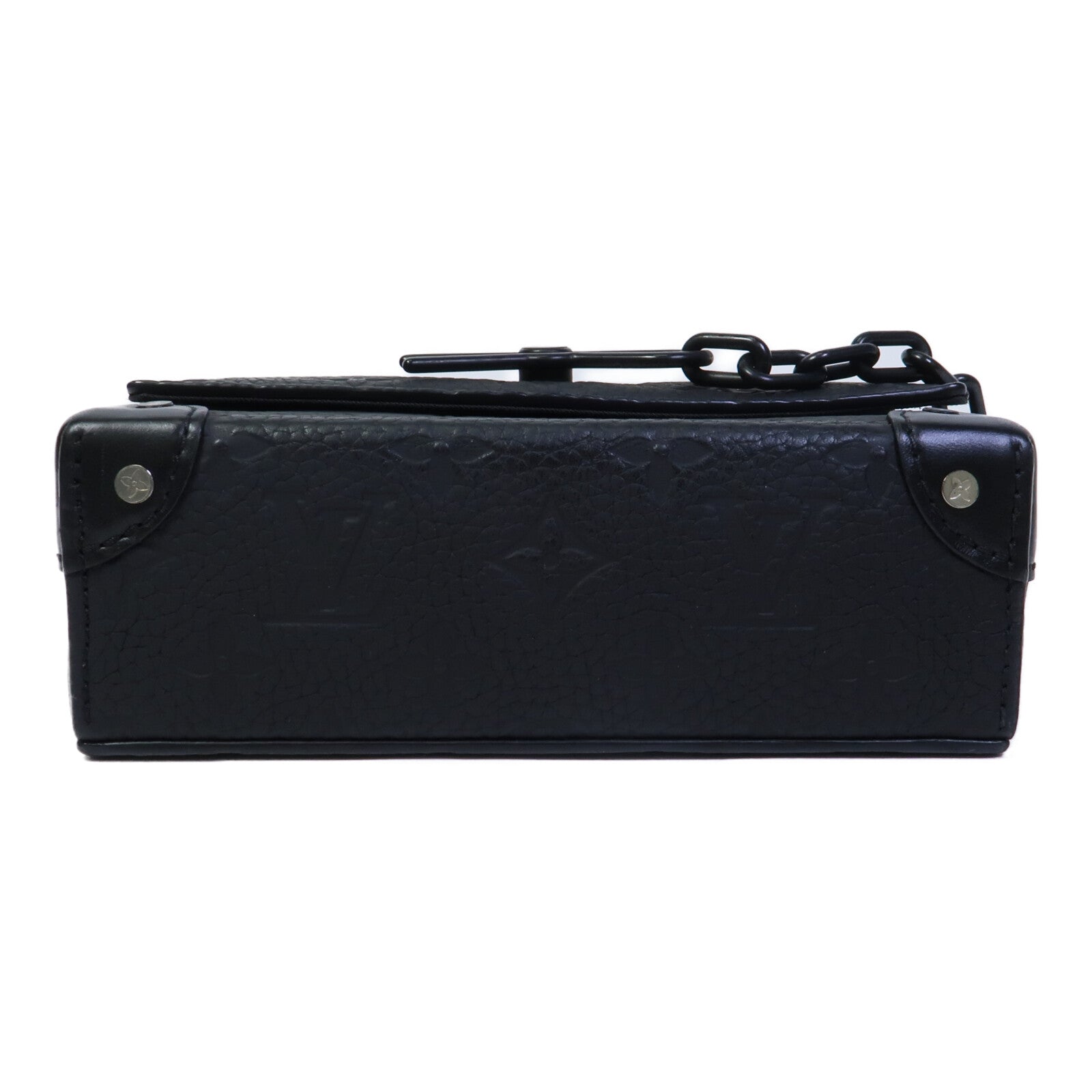 LOUIS VUITTON Monogram Taurillon Steamer Wearable Wallet肩背袋