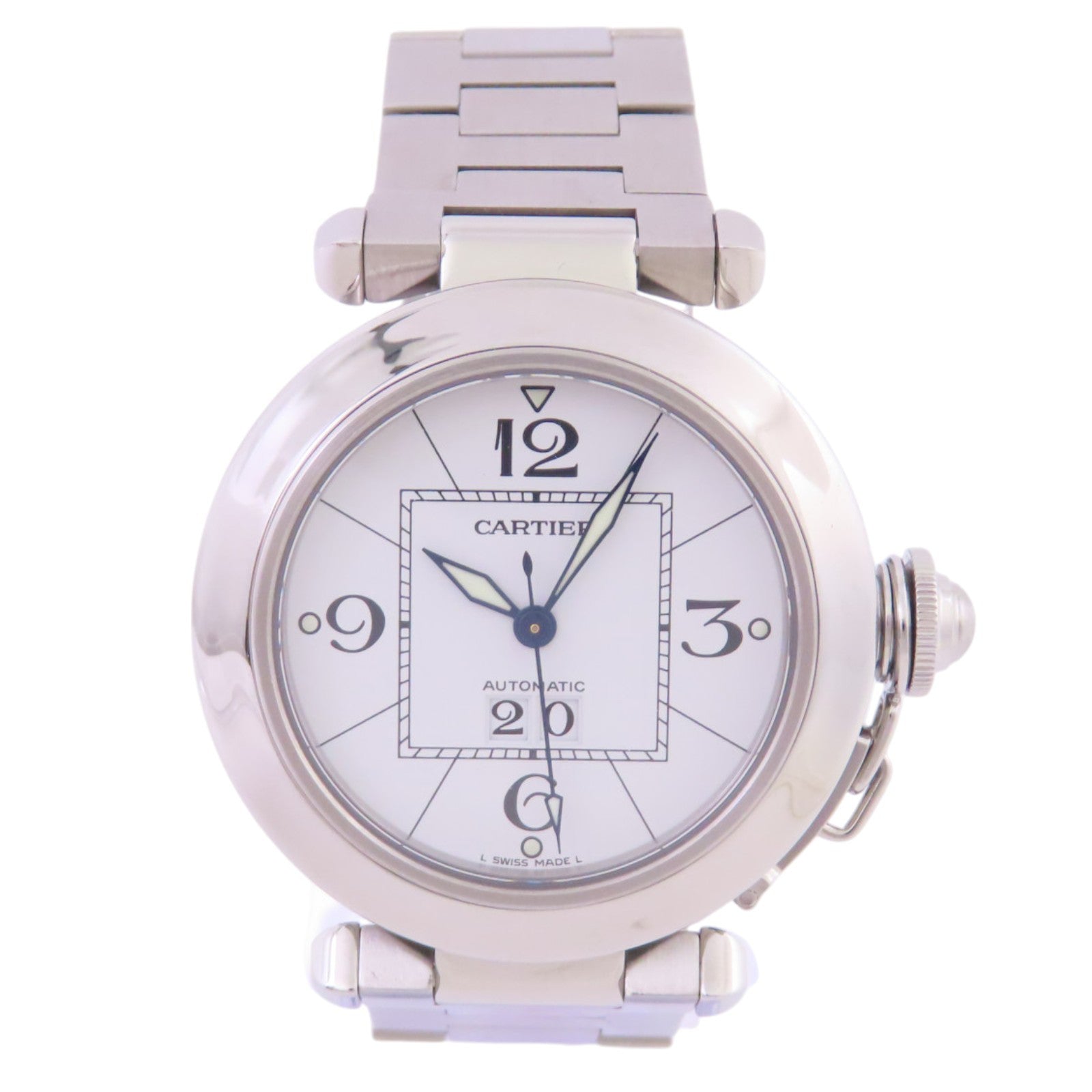 CARTIER Pasha C Big Date W31055M7
