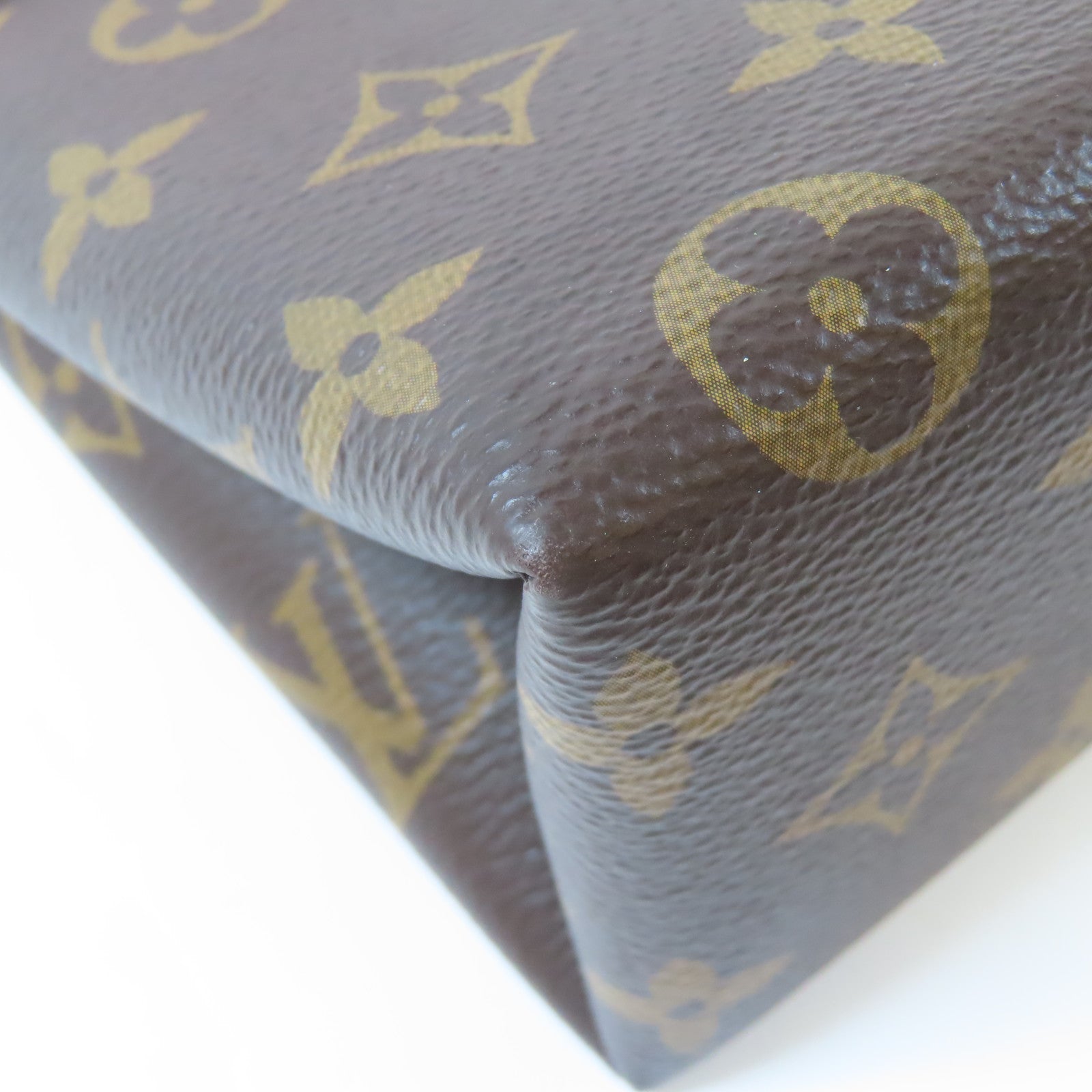 LOUIS VUITTON 【激減優惠】Monogram Locky BB金扣手挽肩背兩用袋啡色/紅色