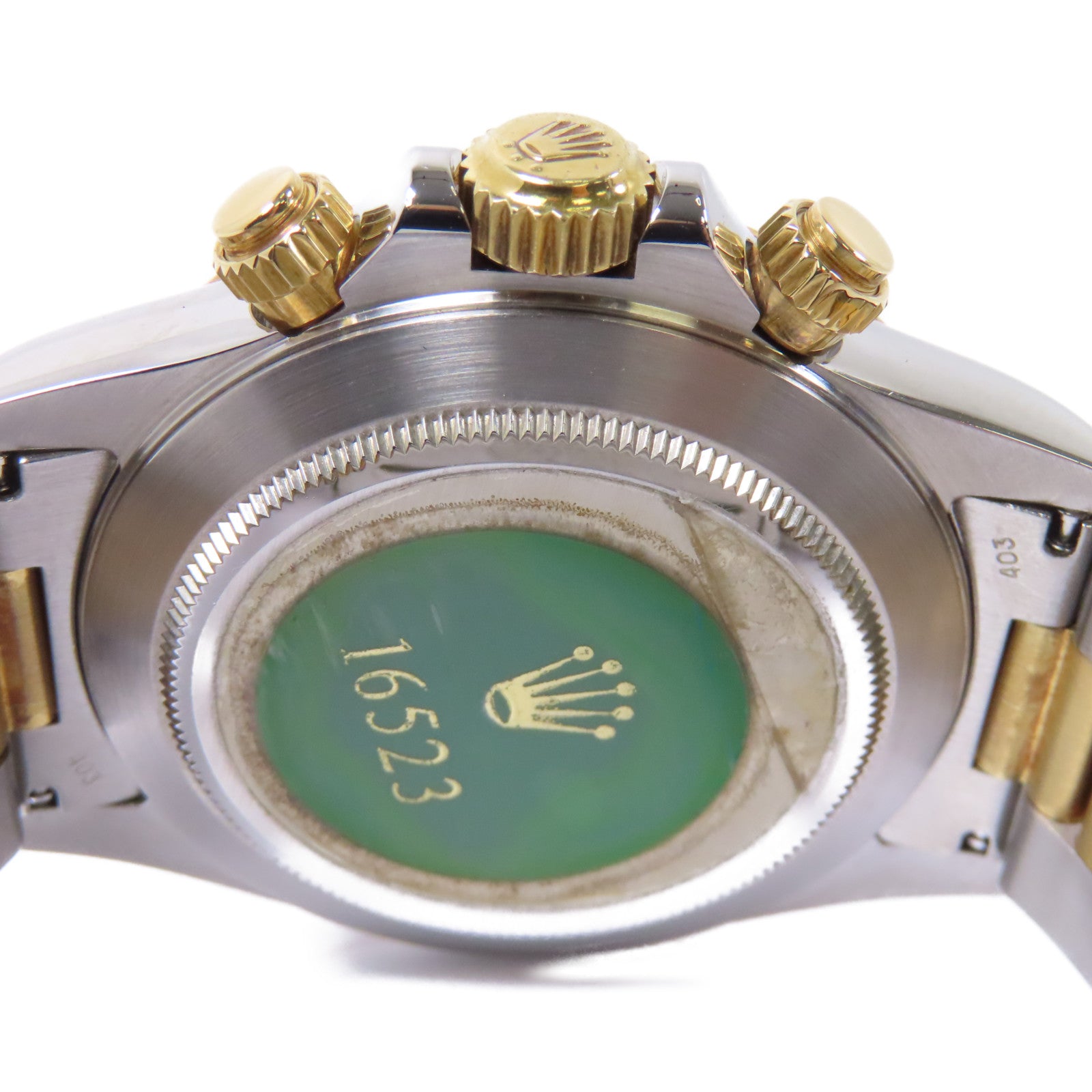 ROLEX Daytona 18K黃金手錶自動機芯金色