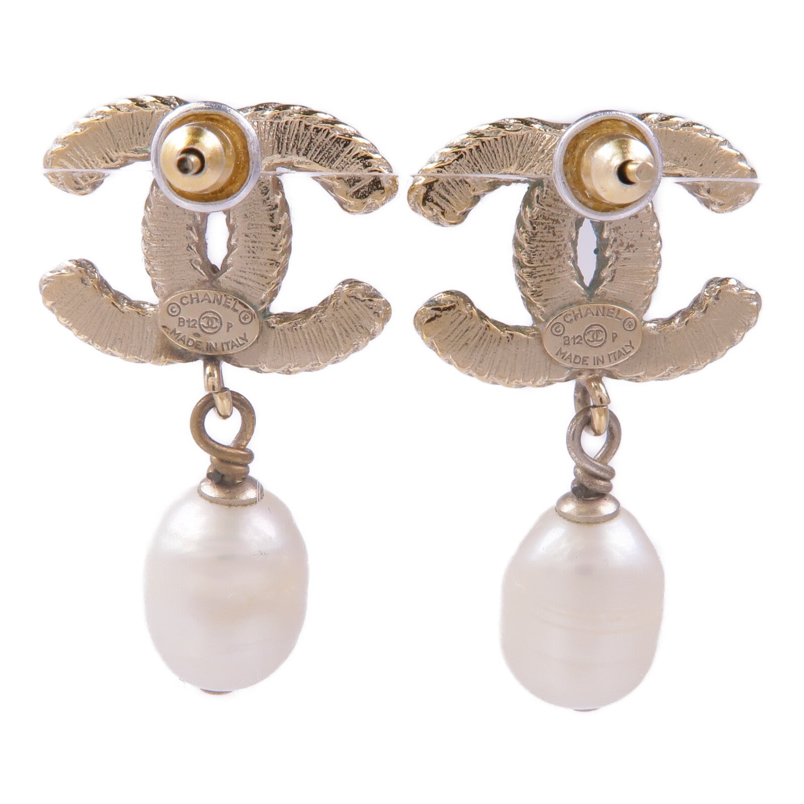 CHANEL PVC/金屬Earrings耳環