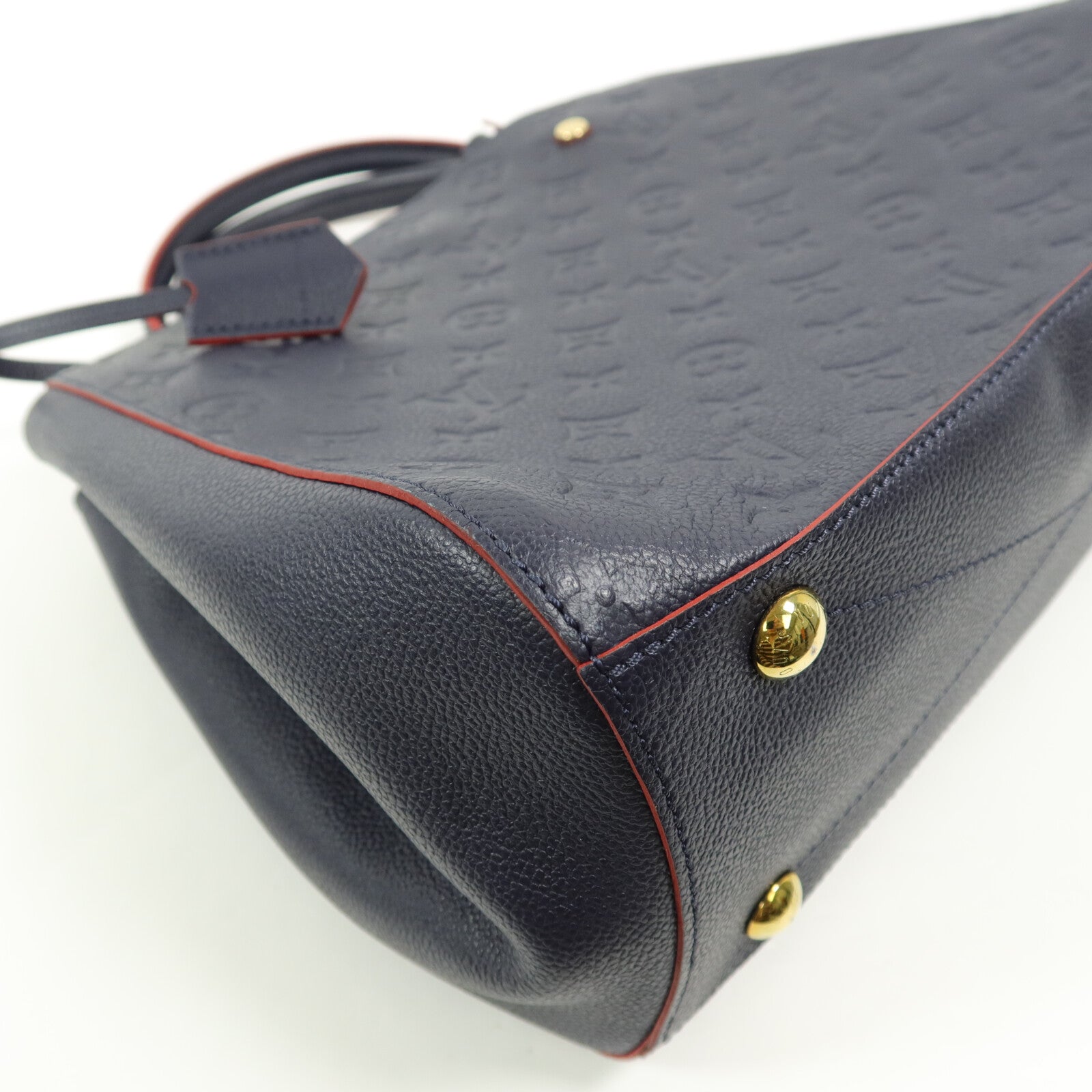 LOUIS VUITTON Monogram Empreinte Montaigne MM手挽肩背兩用袋