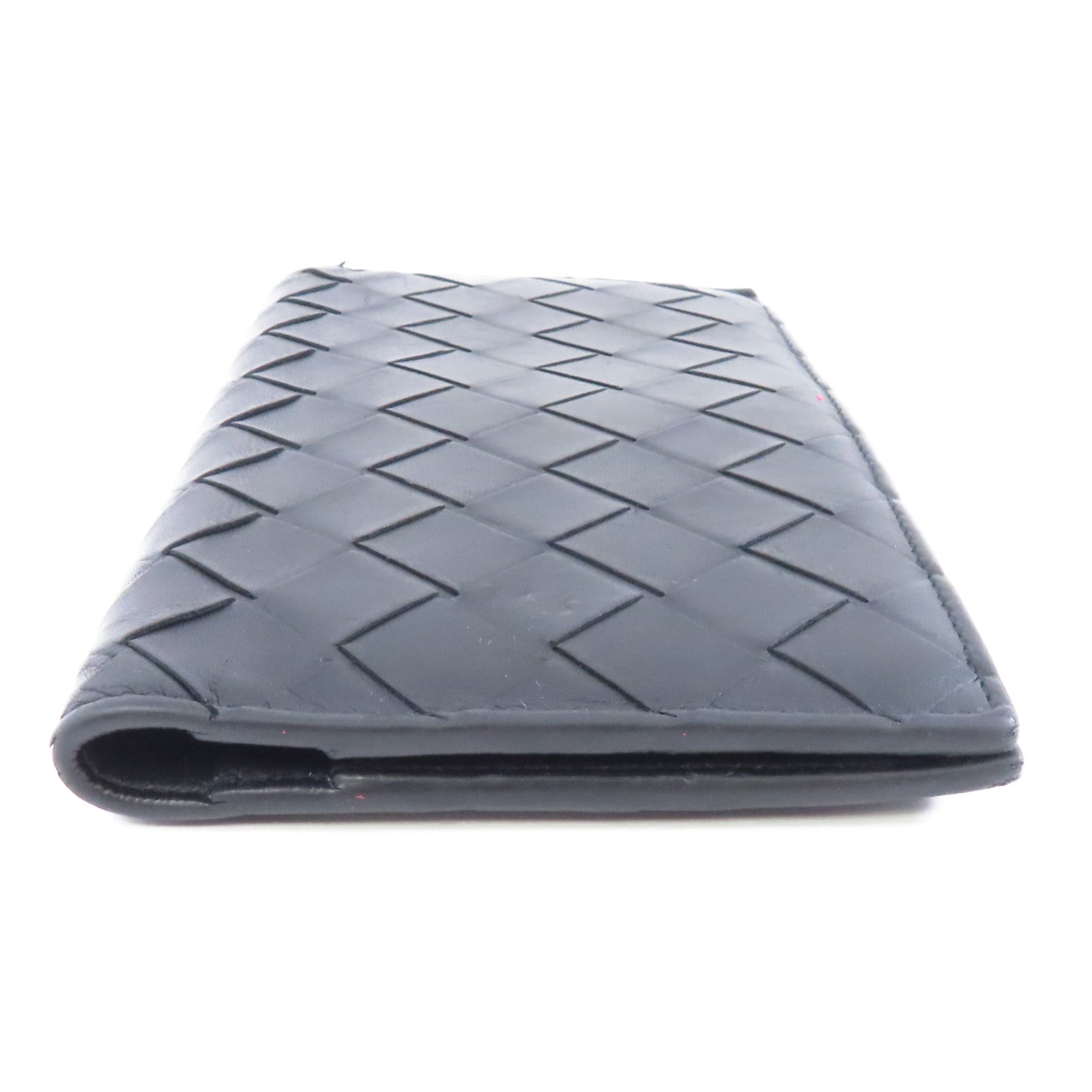 BOTTEGA VENETA 皮革Long Wallet長錢包黑色