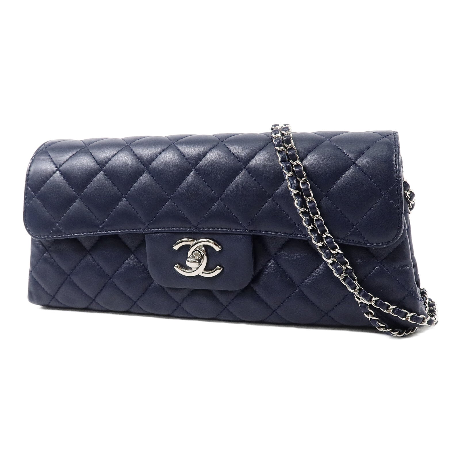 CHANEL 羊皮皮革Shoulder Bag鏈帶肩背袋