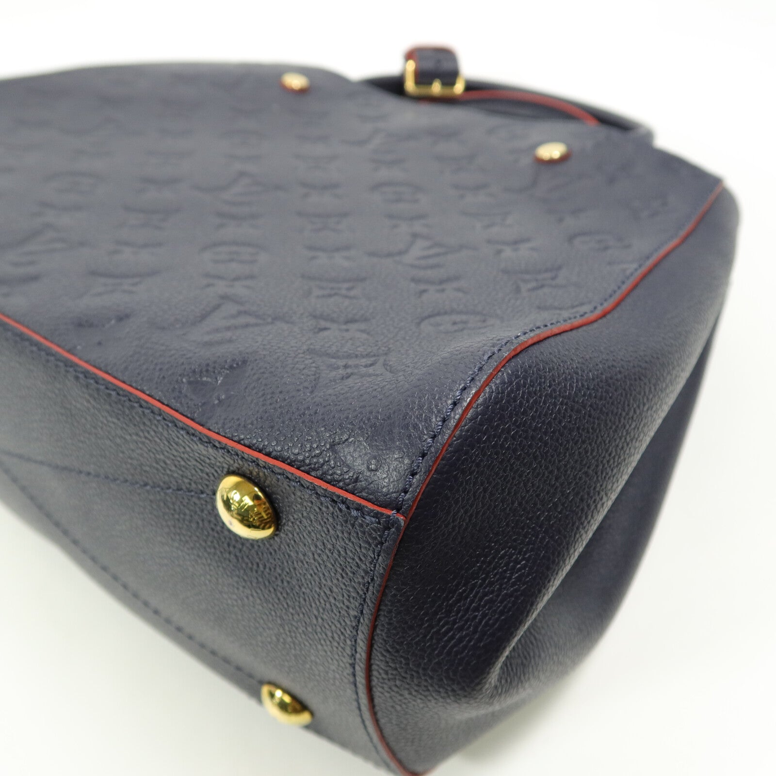 LOUIS VUITTON Monogram Empreinte Montaigne MM手挽肩背兩用袋