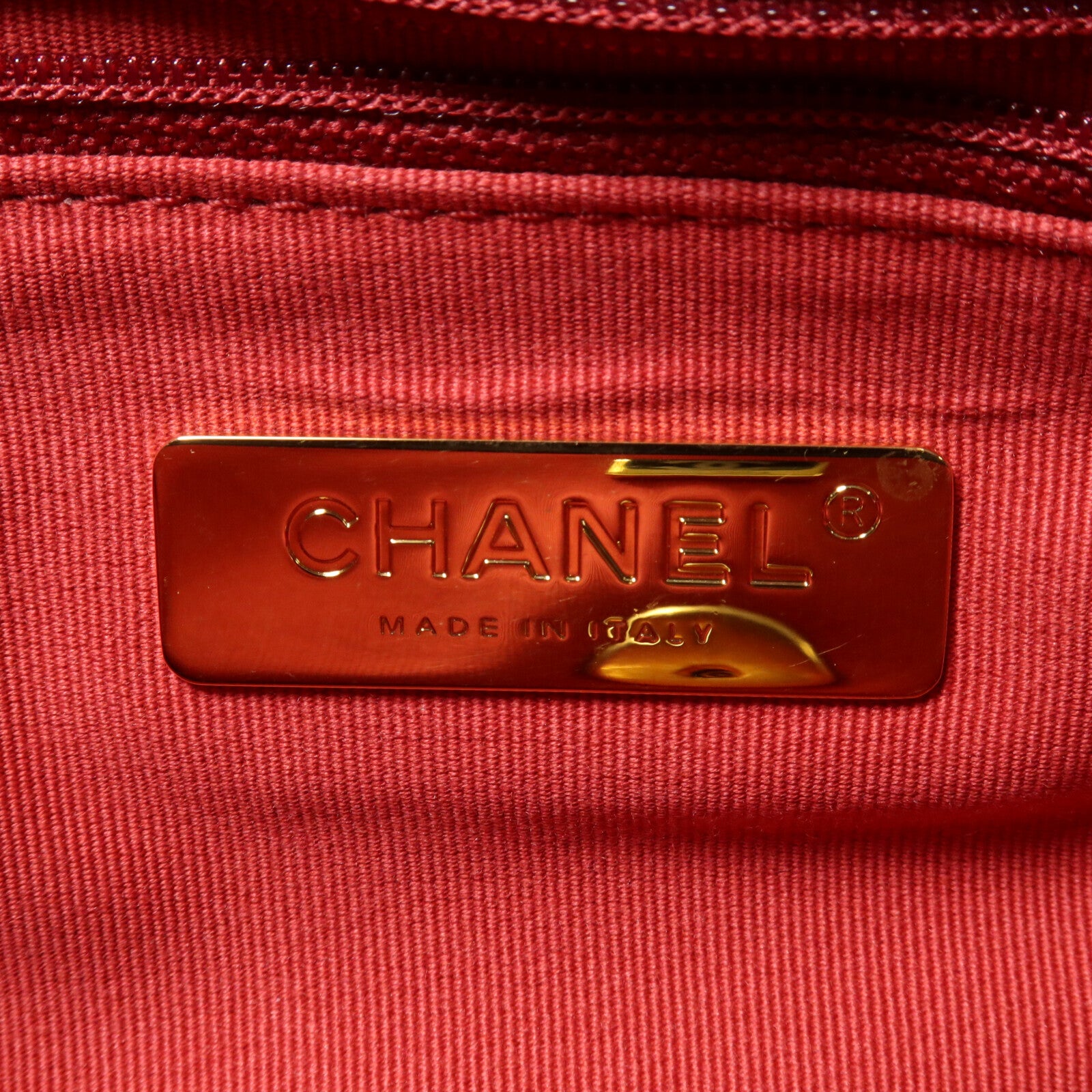 CHANEL 羊皮皮革C19 Small鏈帶手挽肩背兩用袋