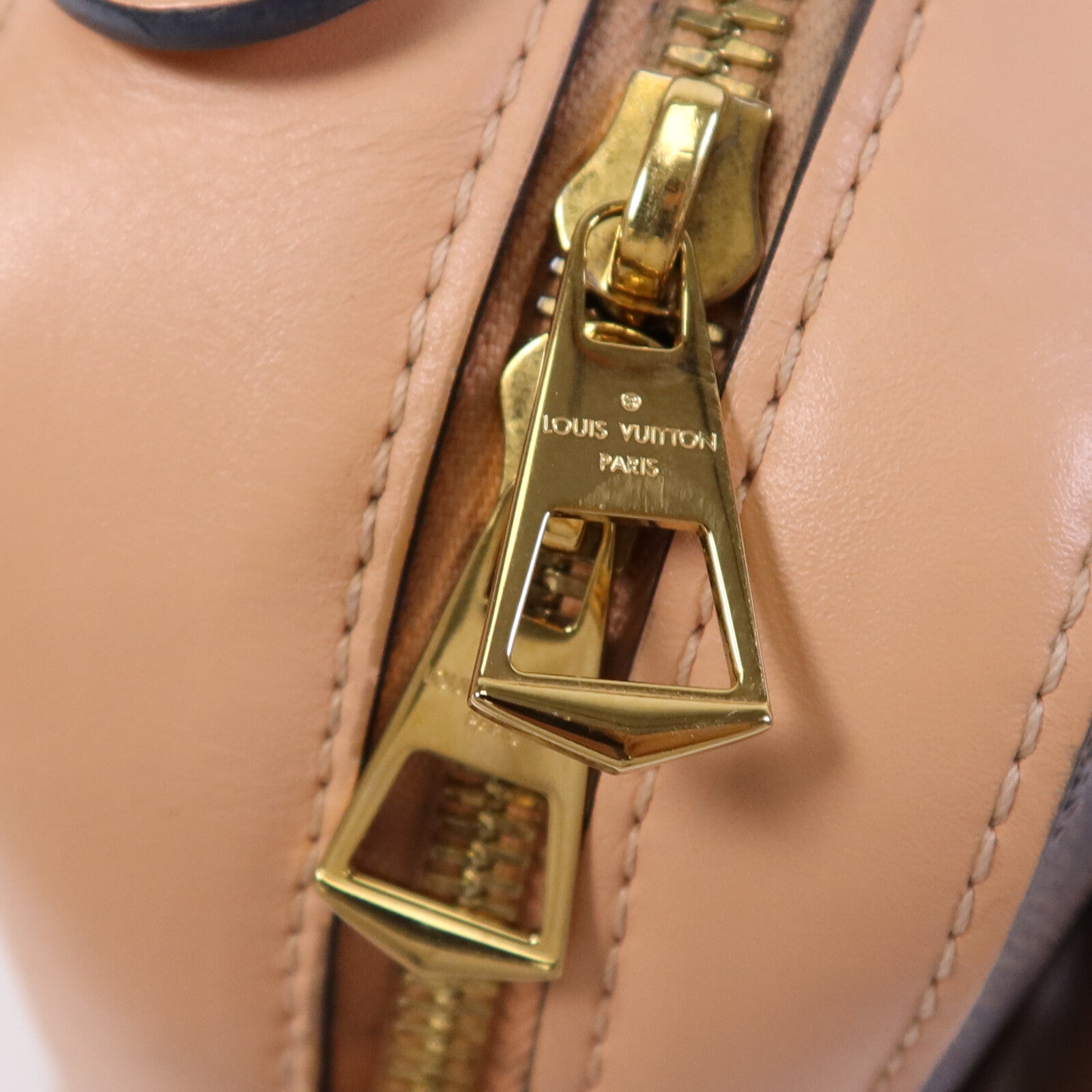 LOUIS VUITTON Damier Sunta Monica金扣手挽肩背兩用袋