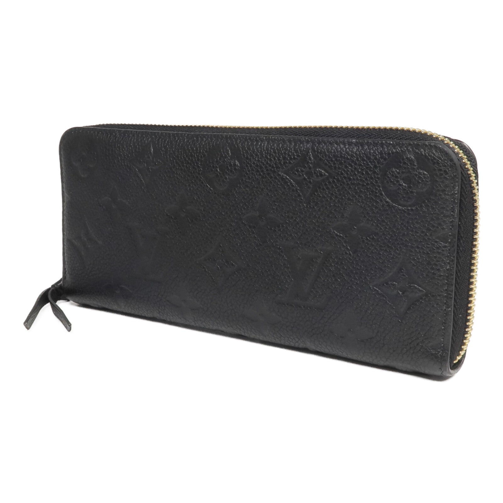 LOUIS VUITTON Monogram Empreinte Clemence Wallet 金扣長錢包