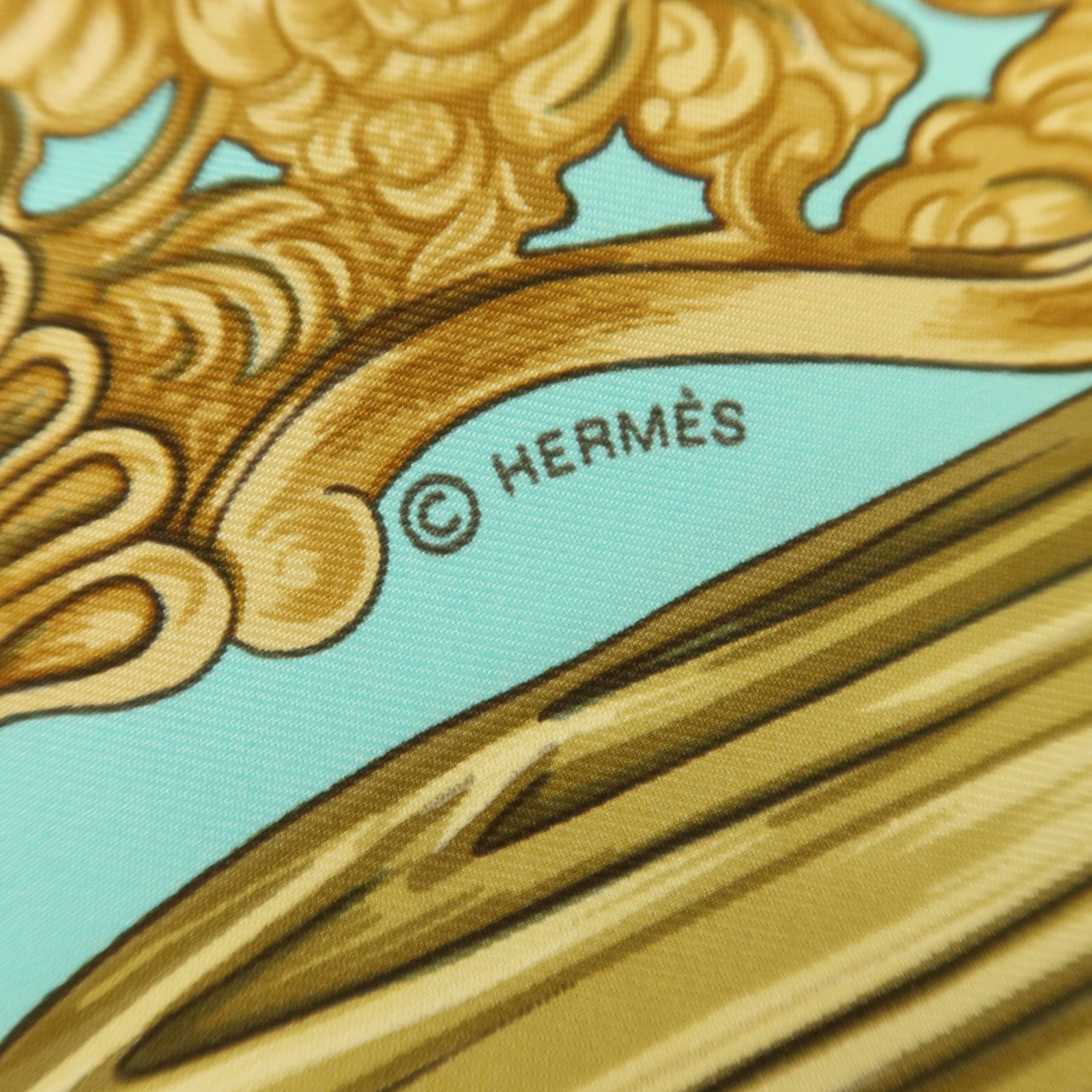 HERMES 絲質Scarf 90x90絲巾