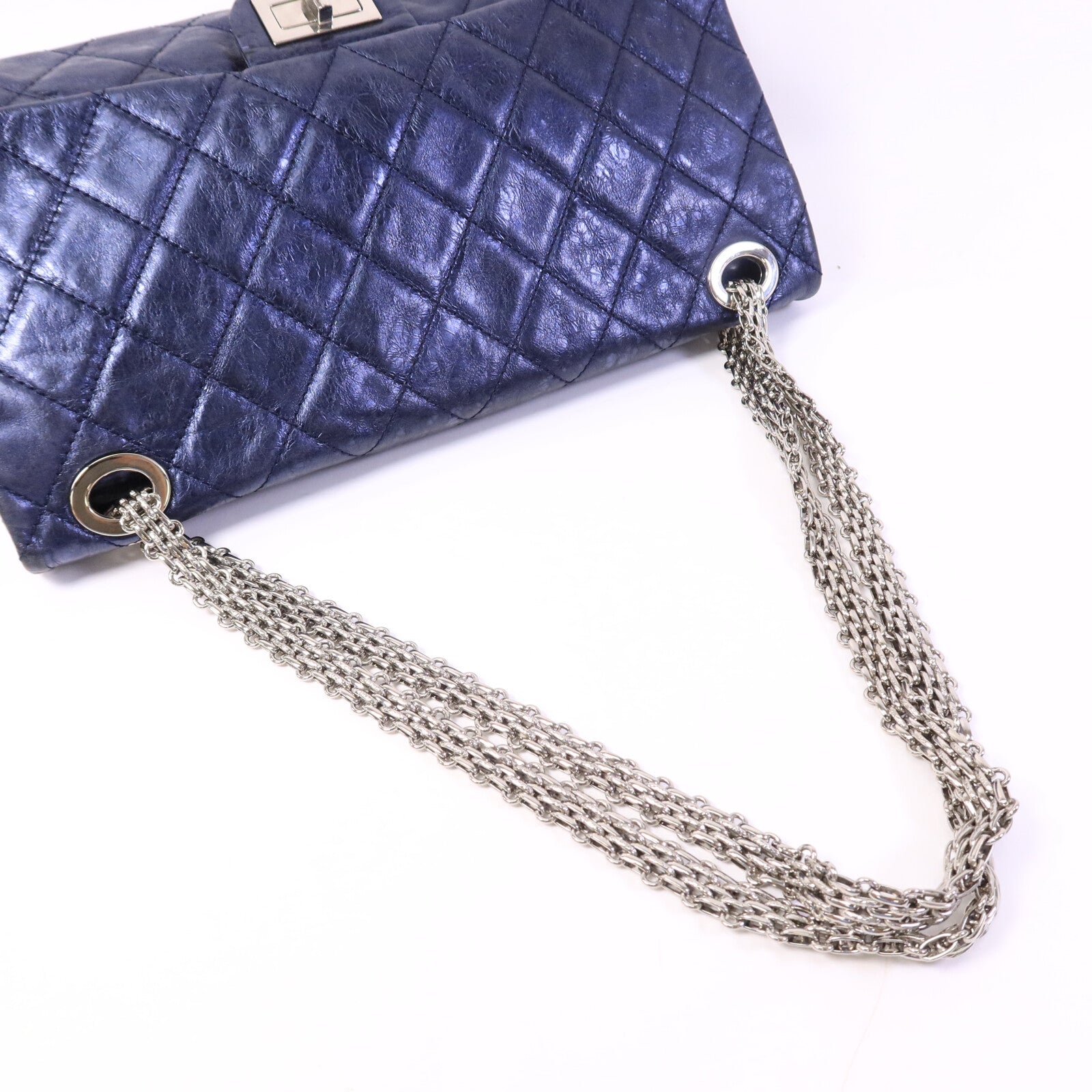 CHANEL 牛皮皮革2.55 Chain Shoulder Bag鏈帶肩背袋