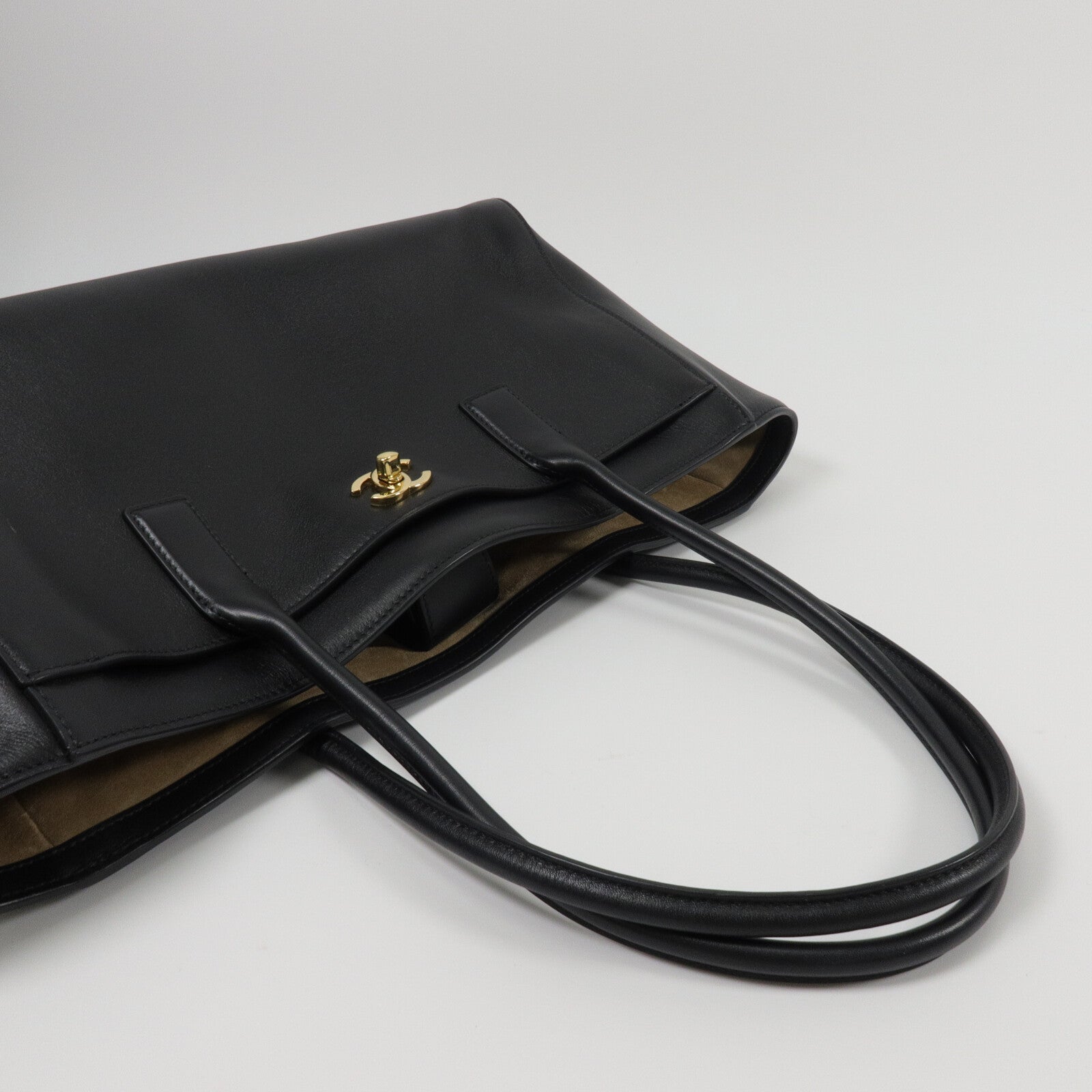CHANEL 牛皮皮革Small Shopping Bag肩背袋