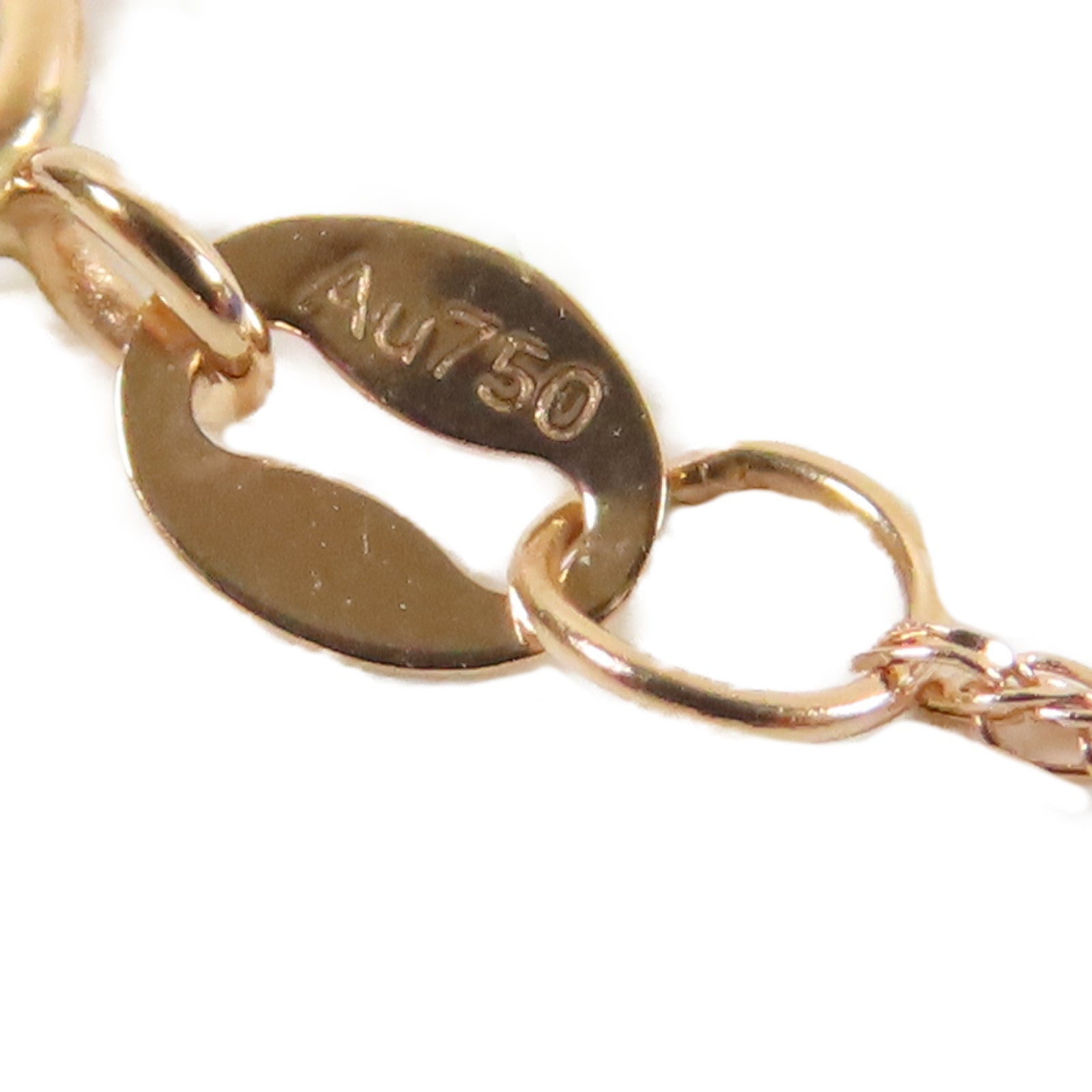 JEWELRY 18K黃金Bracelet手鏈#15.75cm