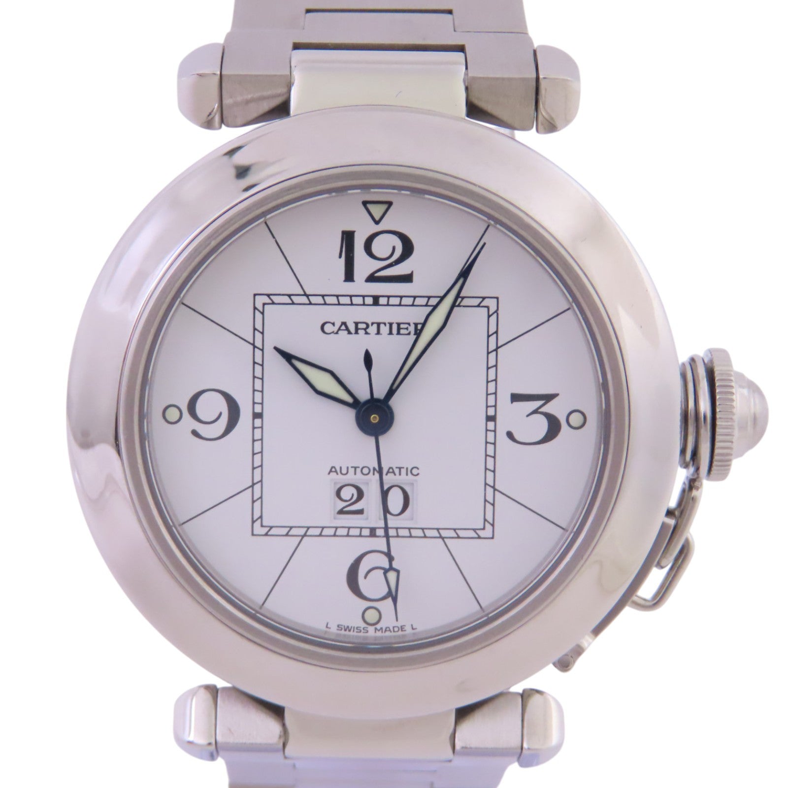 CARTIER Pasha C Big Date W31055M7