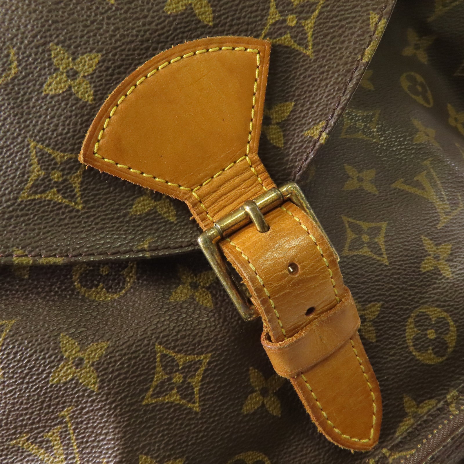 LOUIS VUITTON 【激減優惠】Monogram Montsouris GM金扣背包