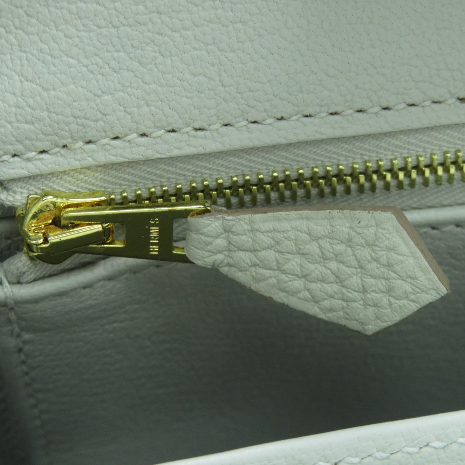 HERMES 【激減優惠】Togo皮革Birkin 25金扣手挽袋Gris Perle珍珠灰色