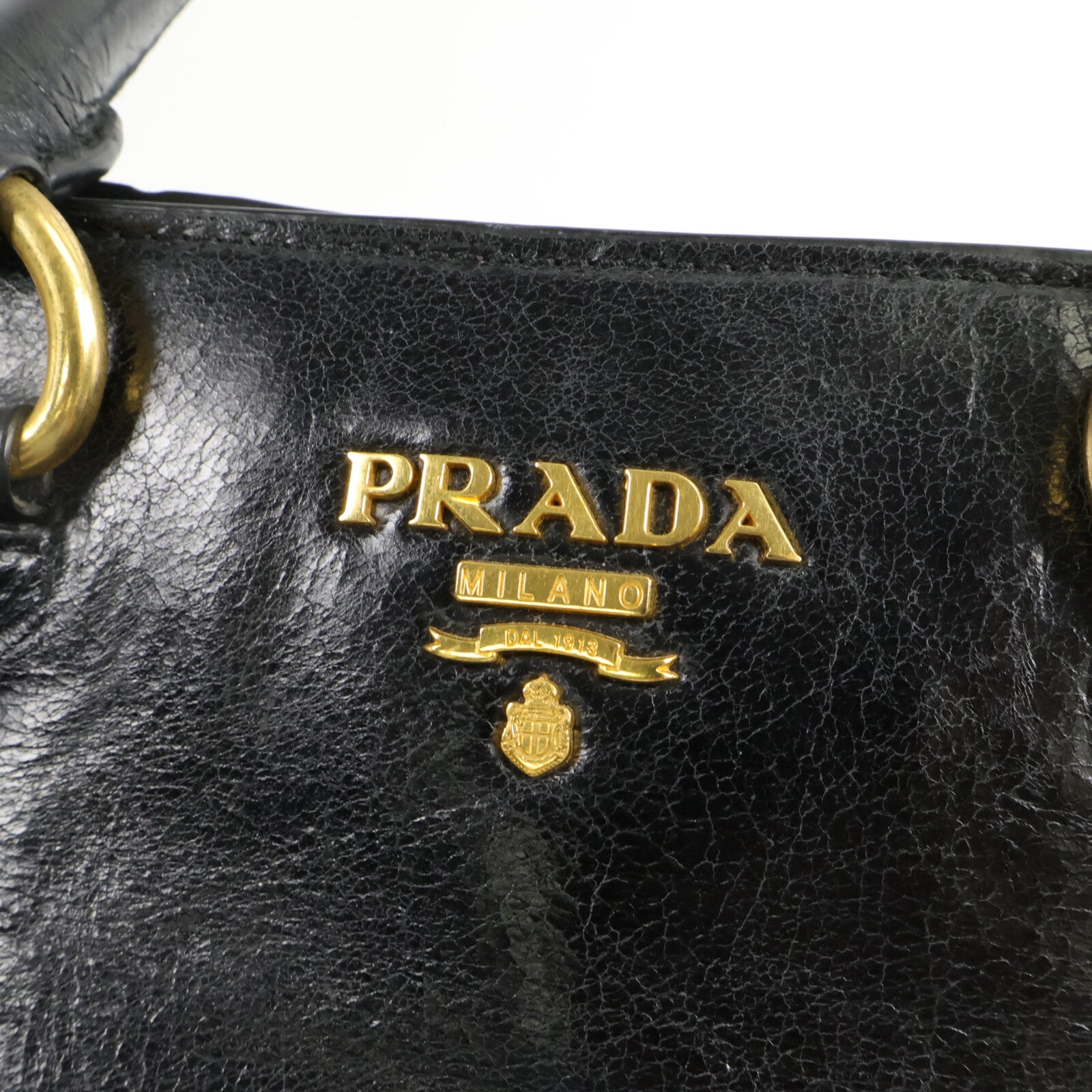 PRADA 牛皮皮革Shopping Tote Bag手挽肩背兩用袋