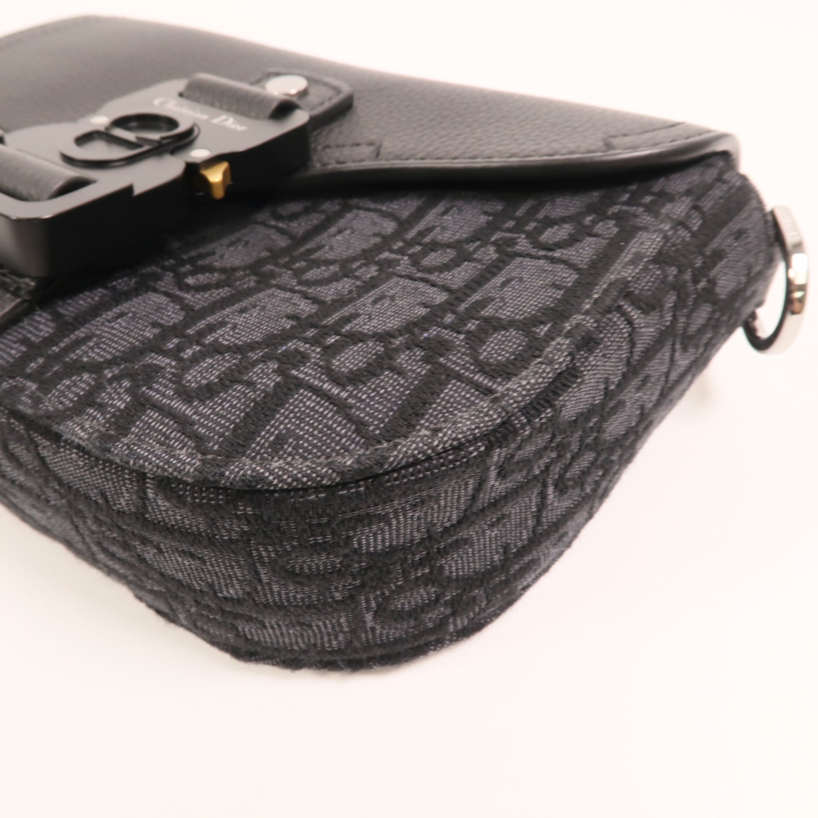 Dior 帆布Mini Saddle Messenger肩背袋
