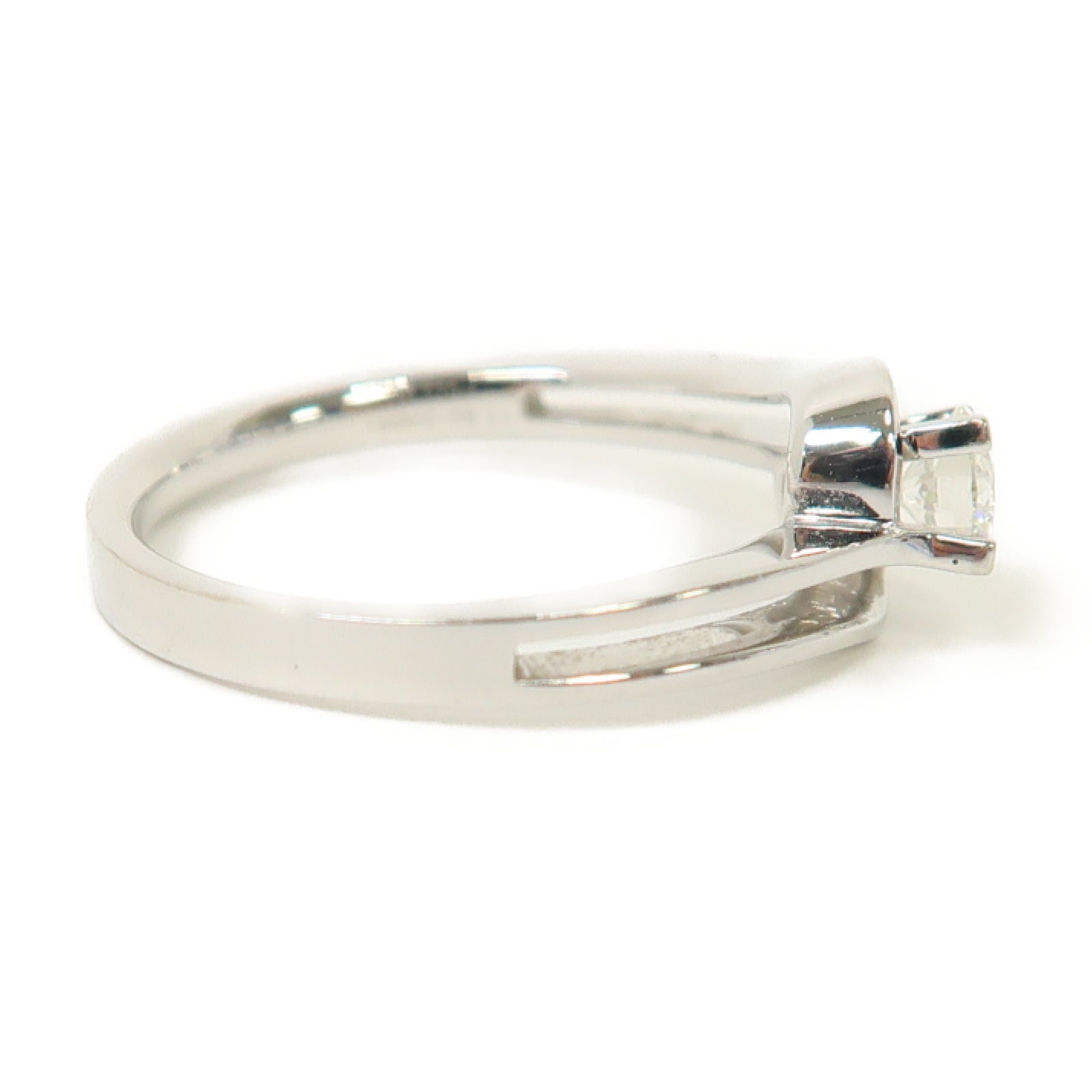 JEWELRY 18K白金Diamond Ring 0.27ct鑽石戒指US#6