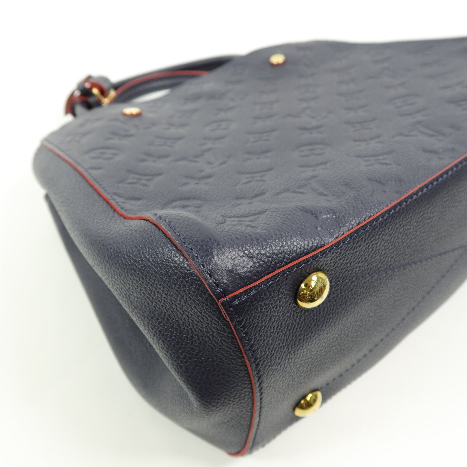 LOUIS VUITTON Monogram Empreinte Montaigne MM手挽肩背兩用袋