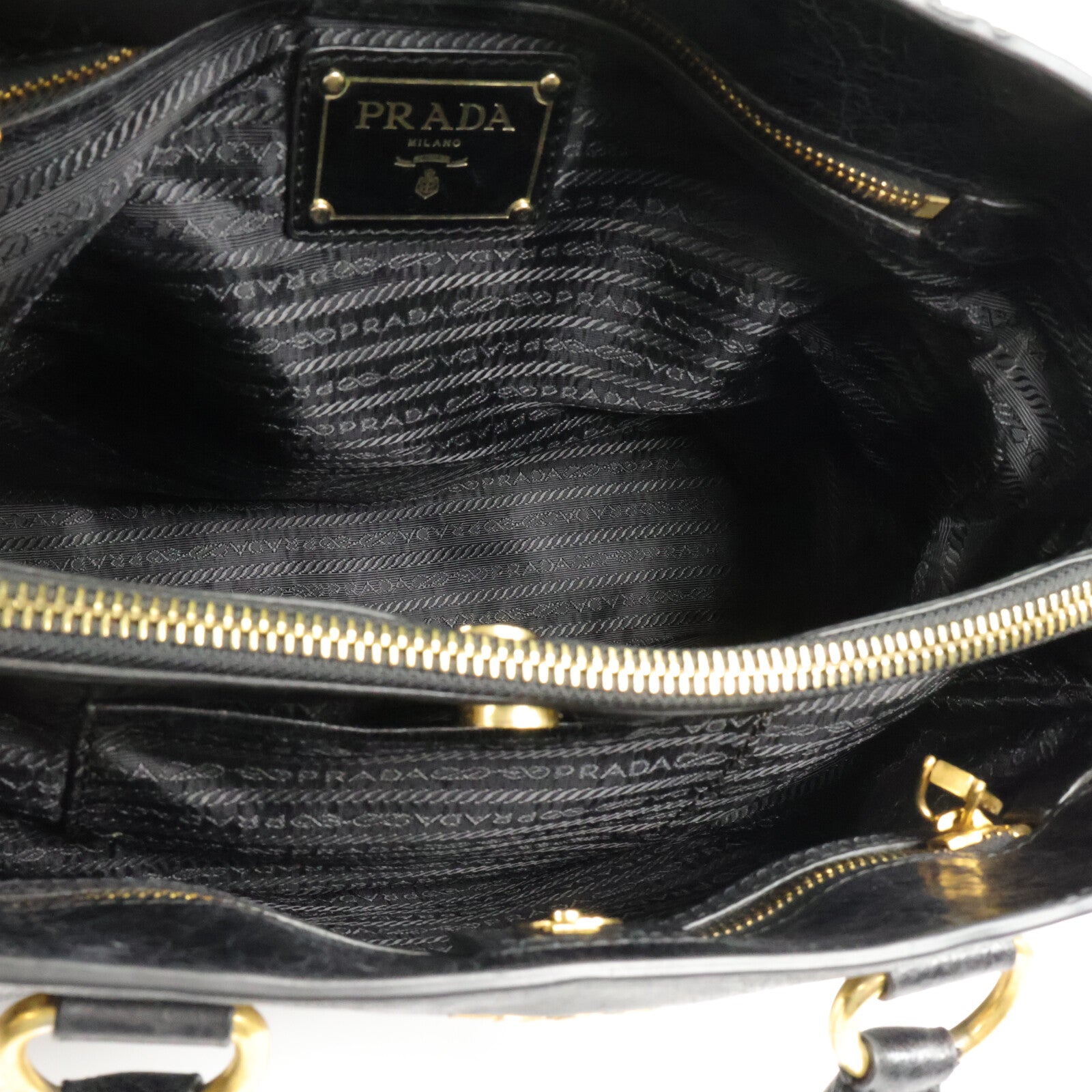 PRADA 牛皮皮革Shopping Tote Bag手挽肩背兩用袋