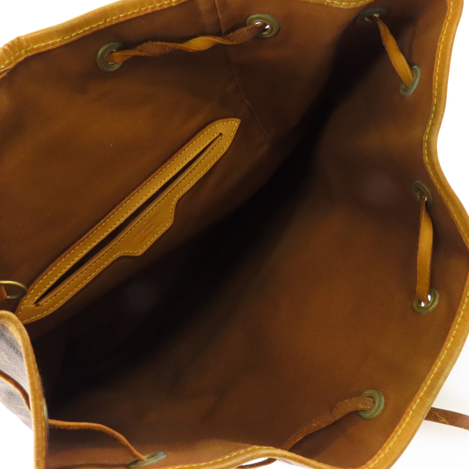 LOUIS VUITTON LV GHW Montsouris GM Backpack Rucksack M51135 Monogram Brown