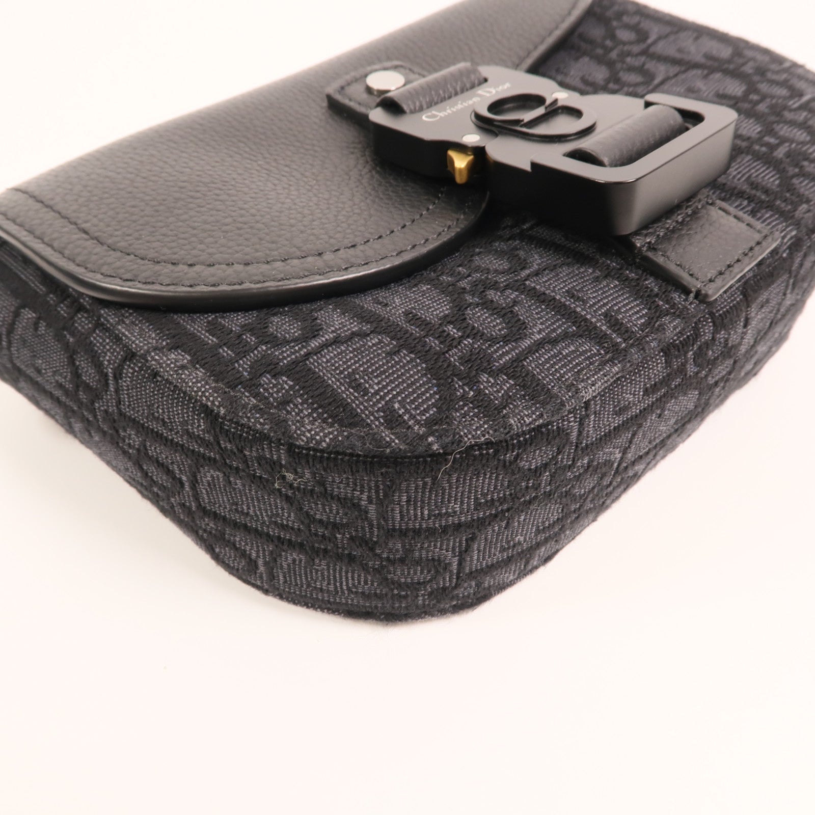 Dior 帆布Mini Saddle Messenger肩背袋