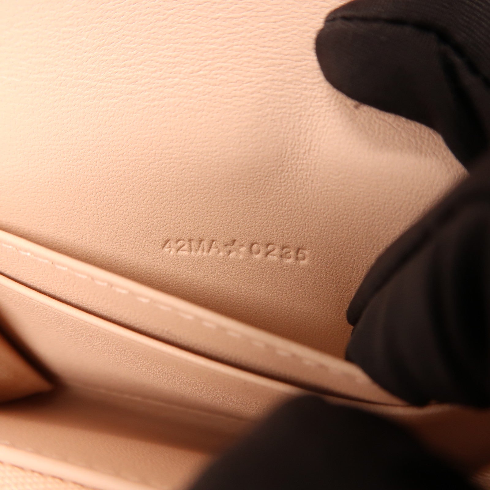 Dior 羊革皮革Card Case金扣卡片套