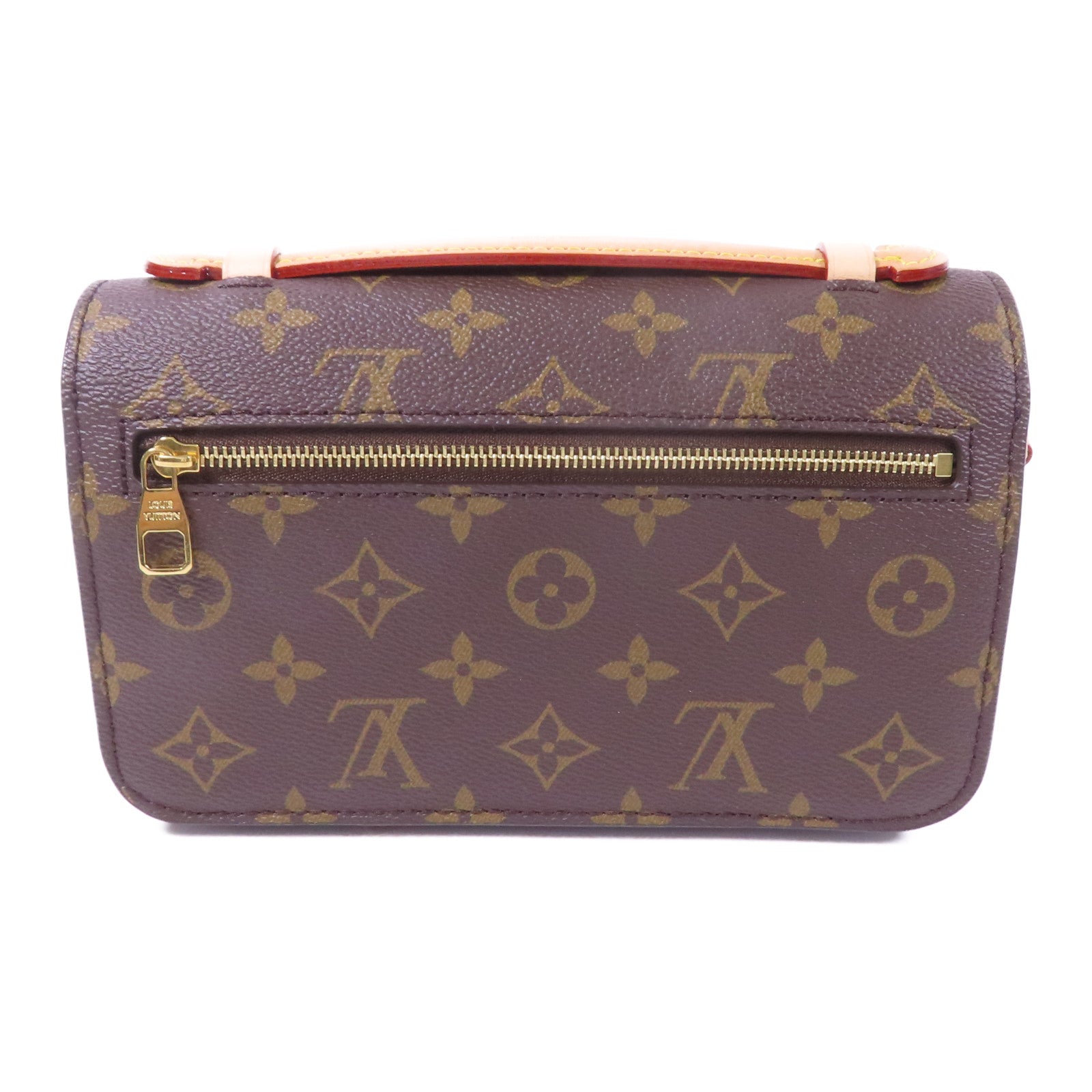 LOUIS VUITTON Monogram Pochette Metis East West金扣手挽肩背兩用袋